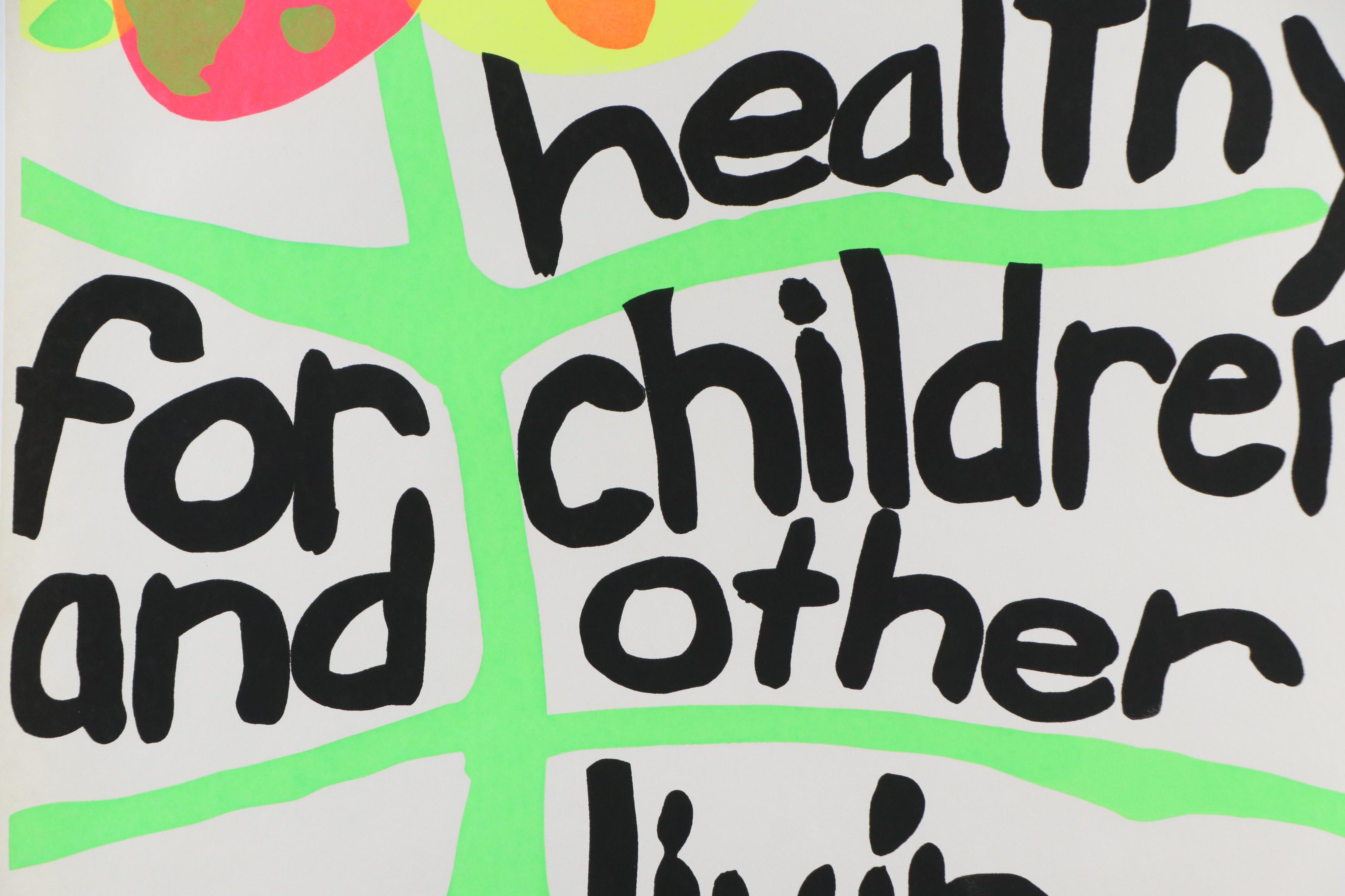 Color Lithograph After Lorraine Schneider "Primer," 21st Century