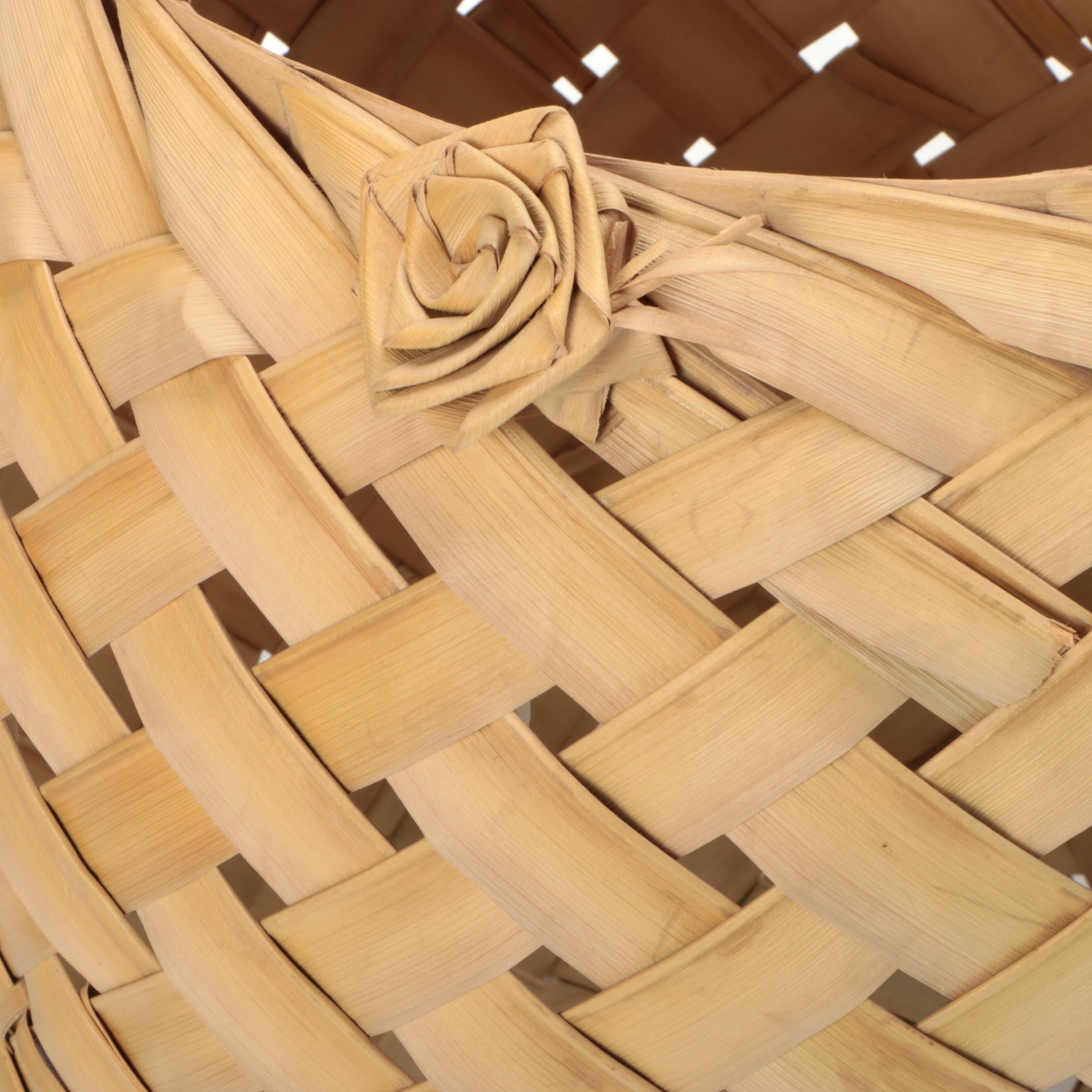 Gilbert Tanaka and Other Hawaiian Woven Coconut Fiber Baskets