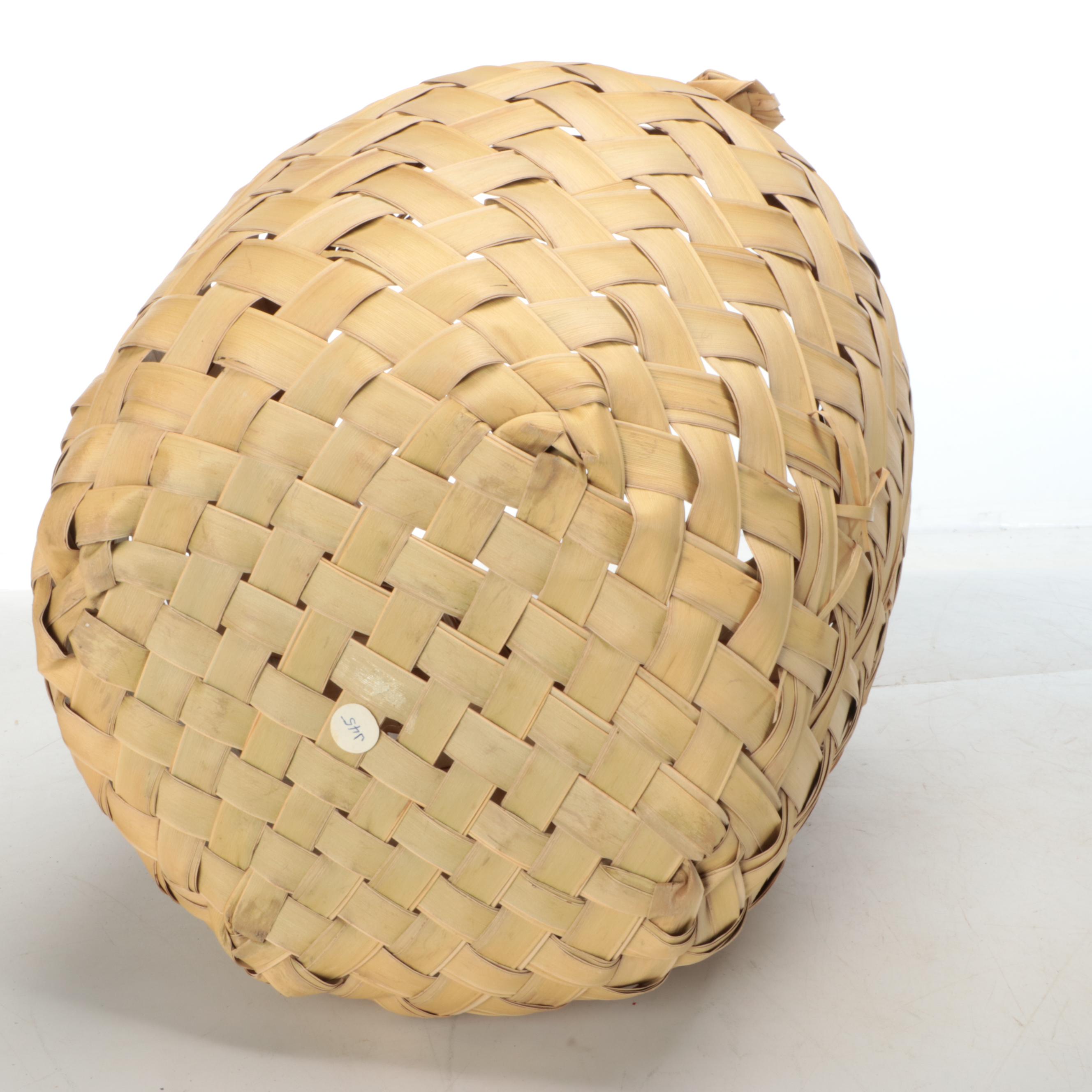 Gilbert Tanaka and Other Hawaiian Woven Coconut Fiber Baskets