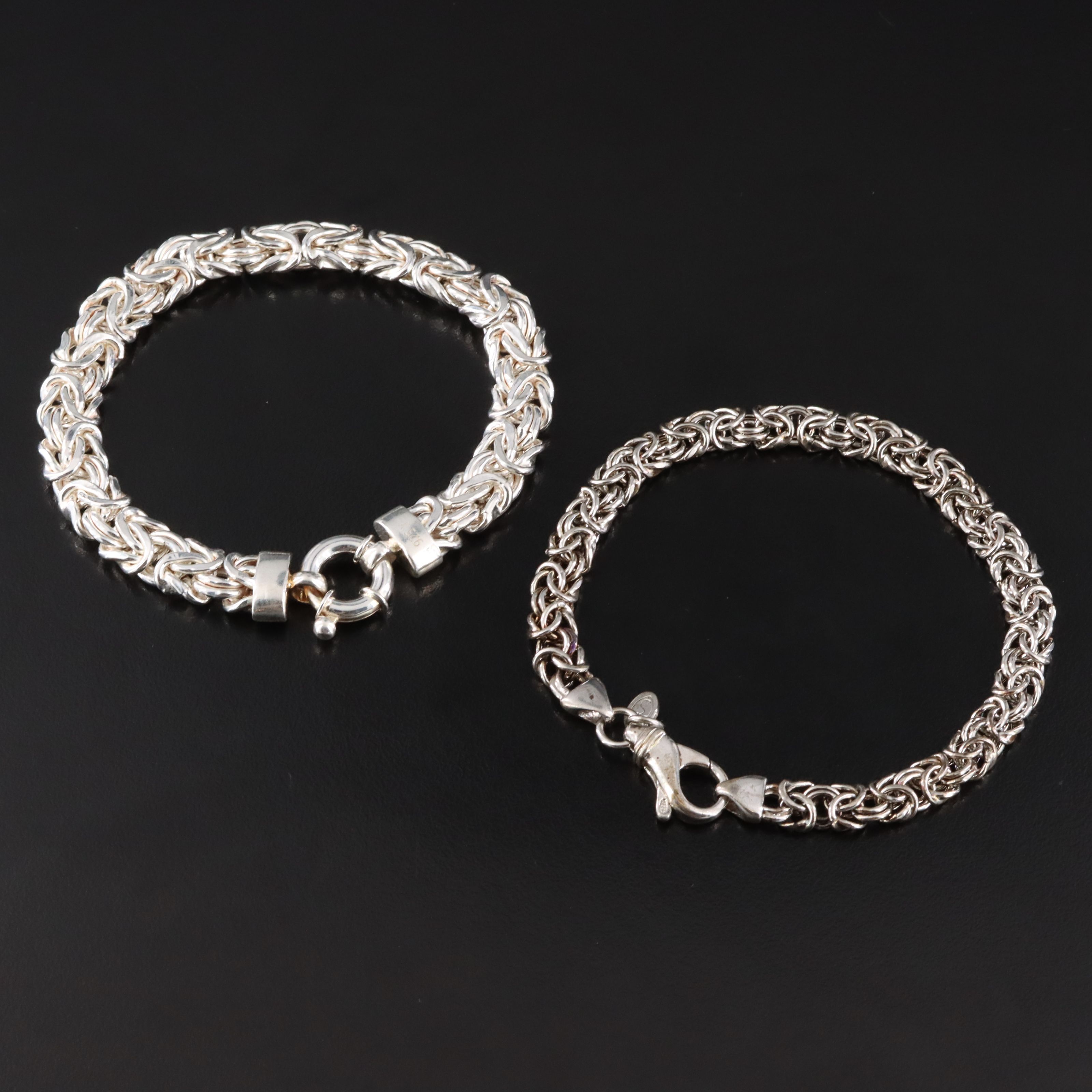 Sterling Byzantine Bracelets