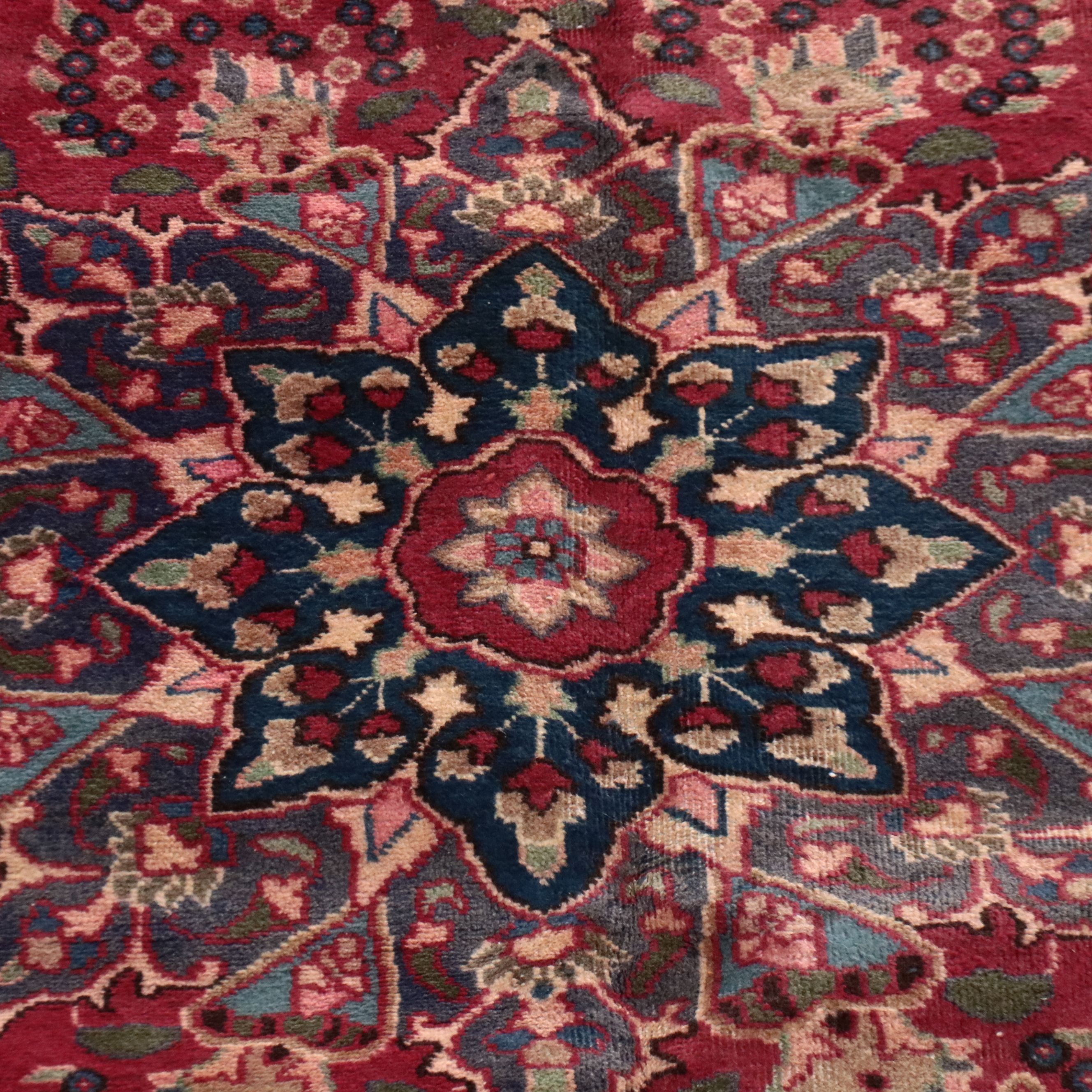 5'8 x 8'7 Hand-Knotted Persian Ahar Area Rug