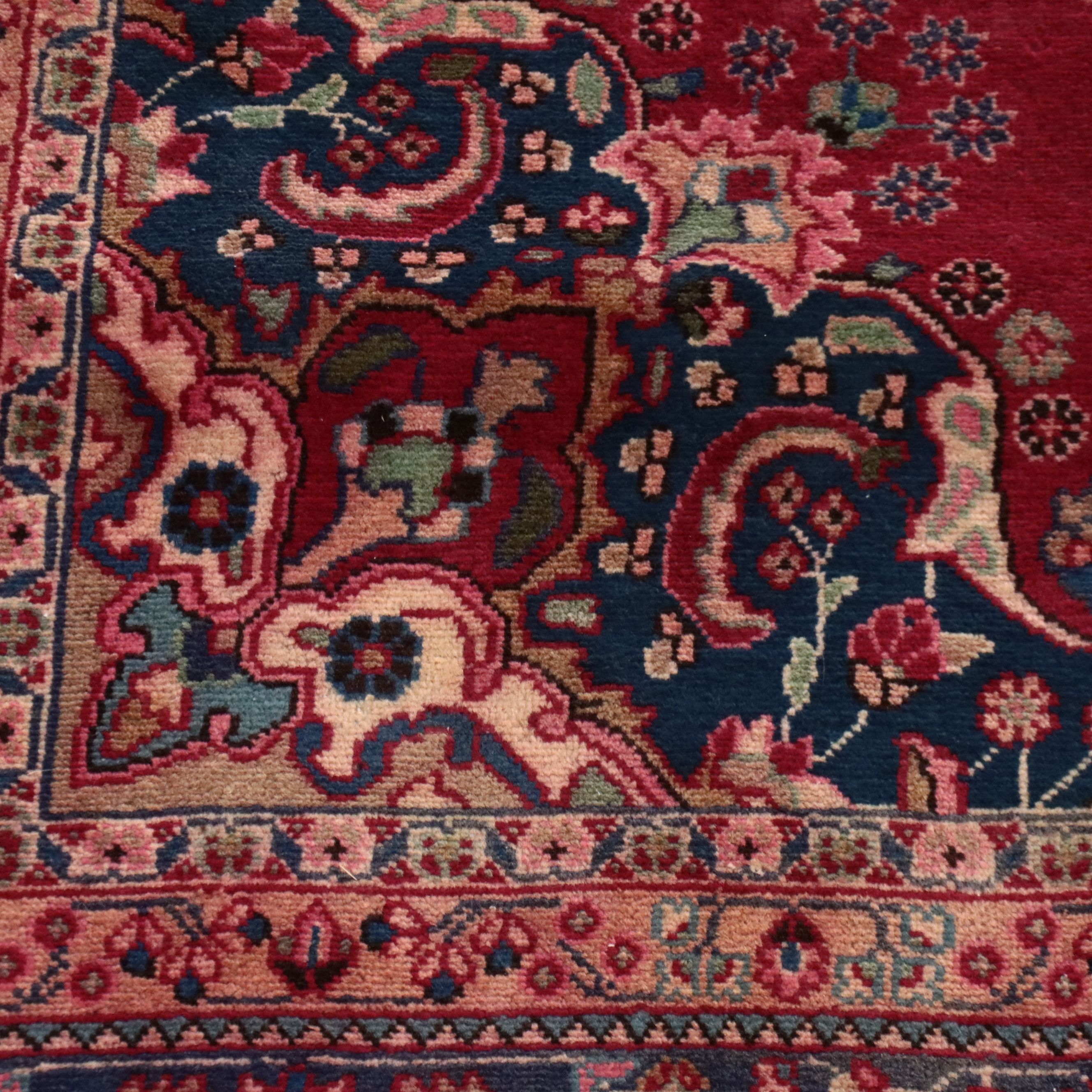 5'8 x 8'7 Hand-Knotted Persian Ahar Area Rug