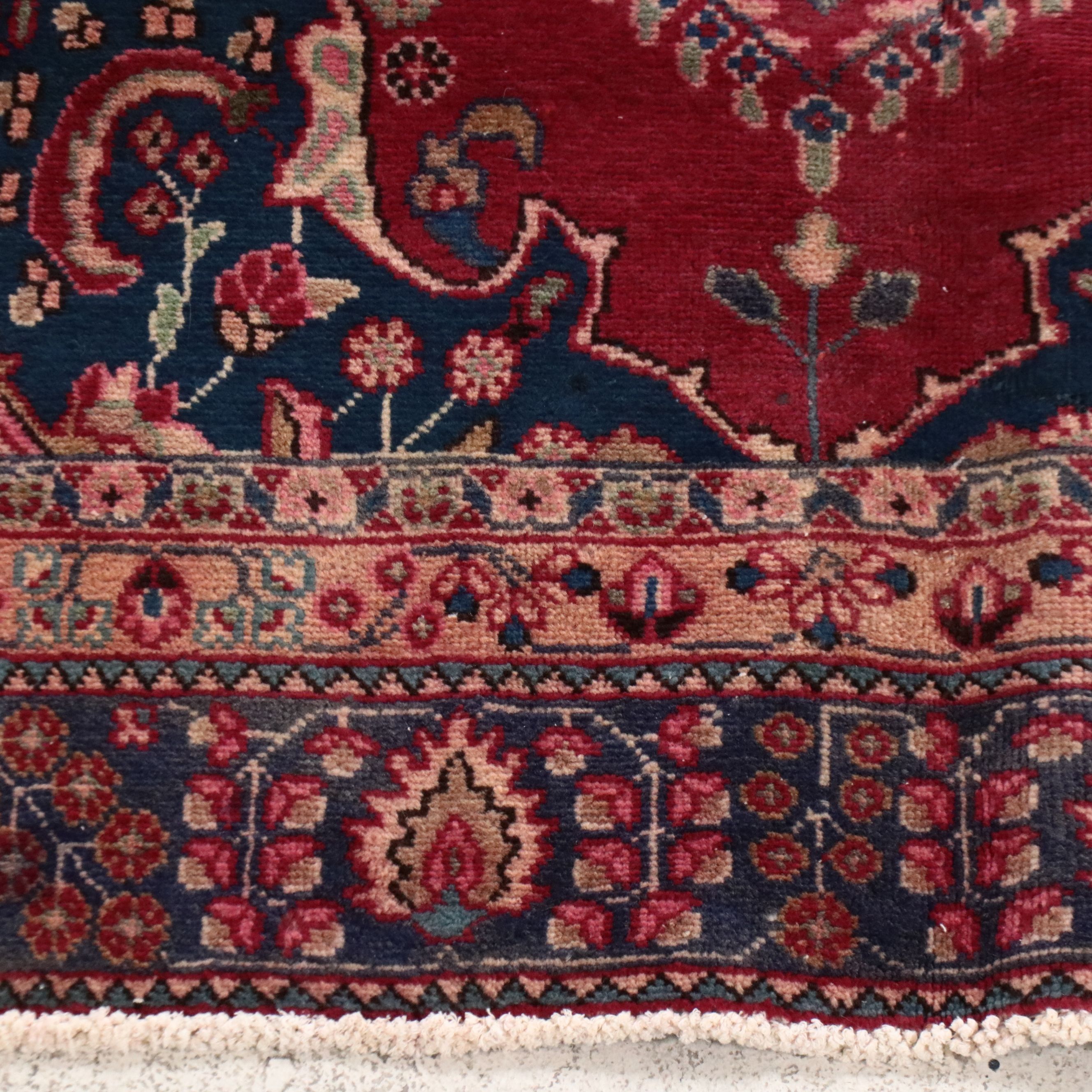 5'8 x 8'7 Hand-Knotted Persian Ahar Area Rug