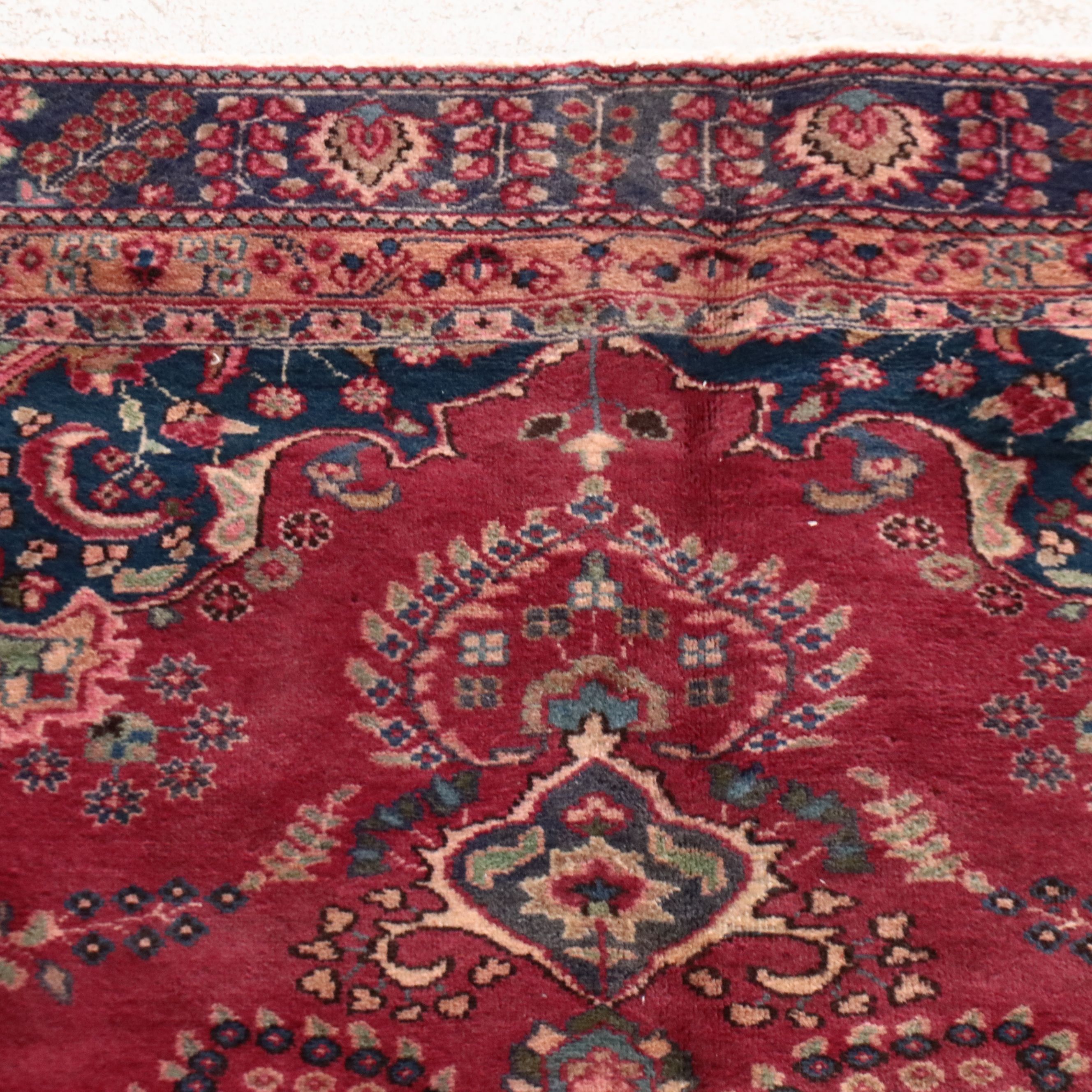 5'8 x 8'7 Hand-Knotted Persian Ahar Area Rug