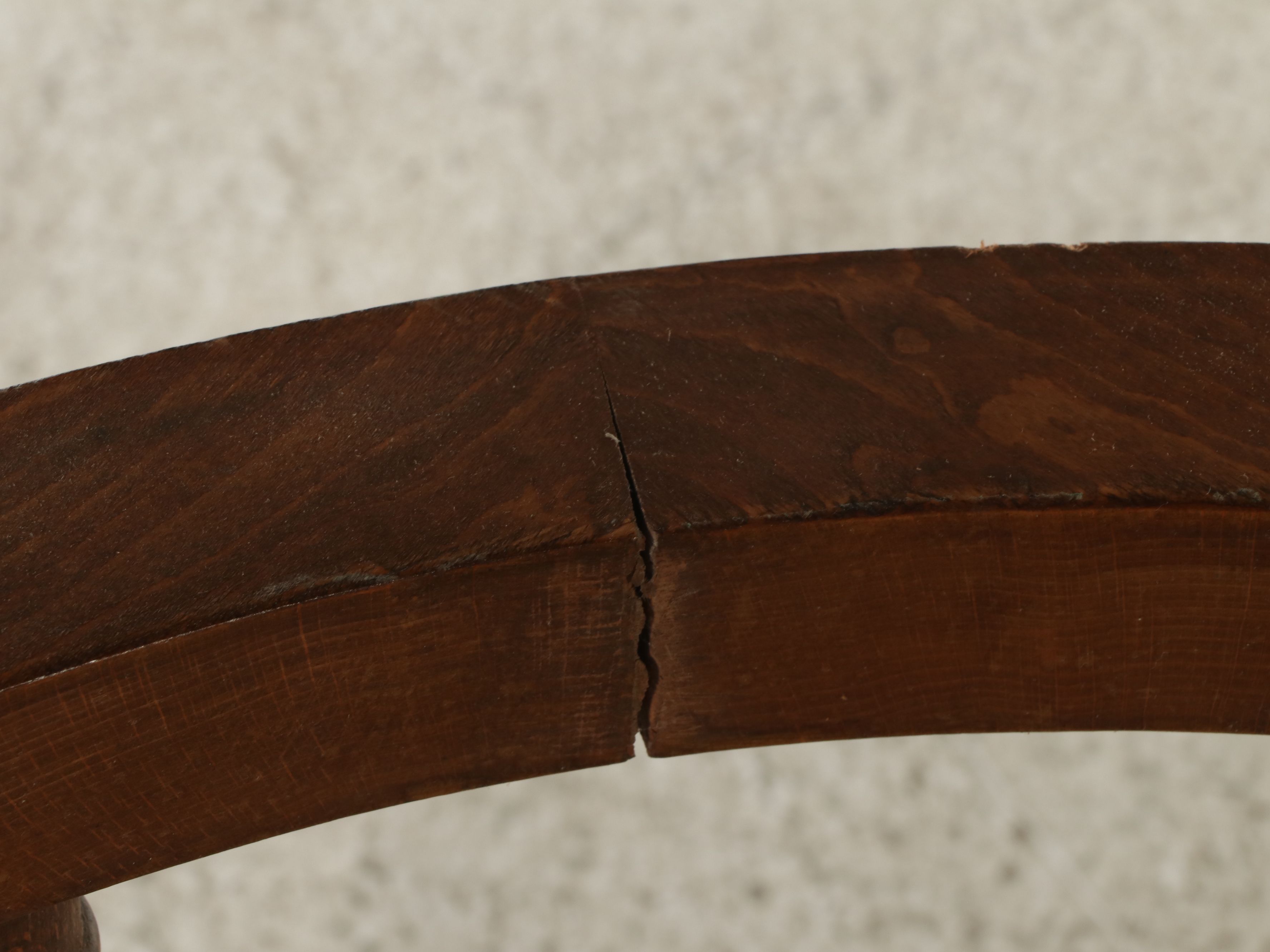 Moroccan Style Engraved Brass Tray Table on Beech Stand, 20th Century
