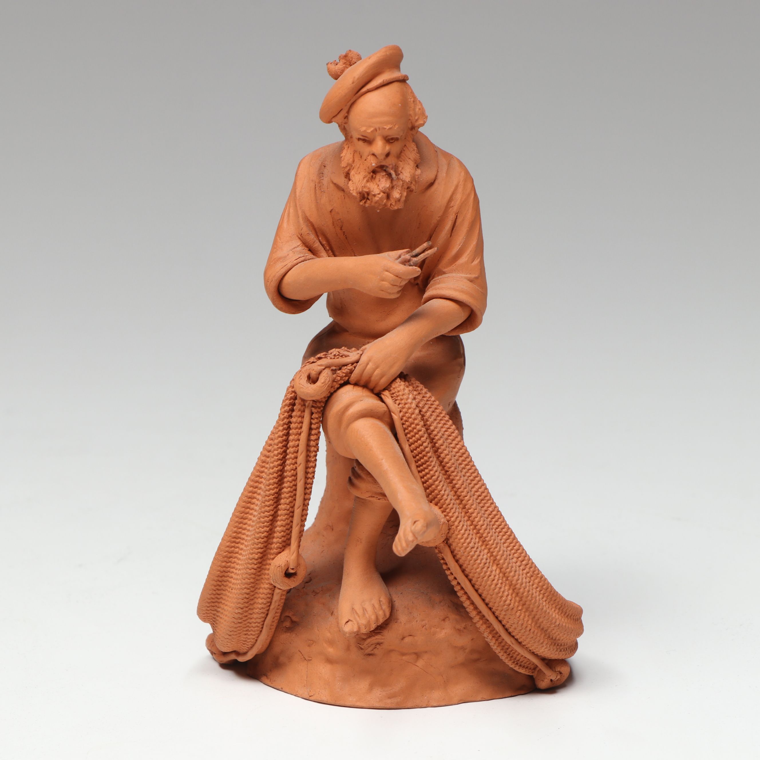 Paolo Grasso Italian Terracotta Figures