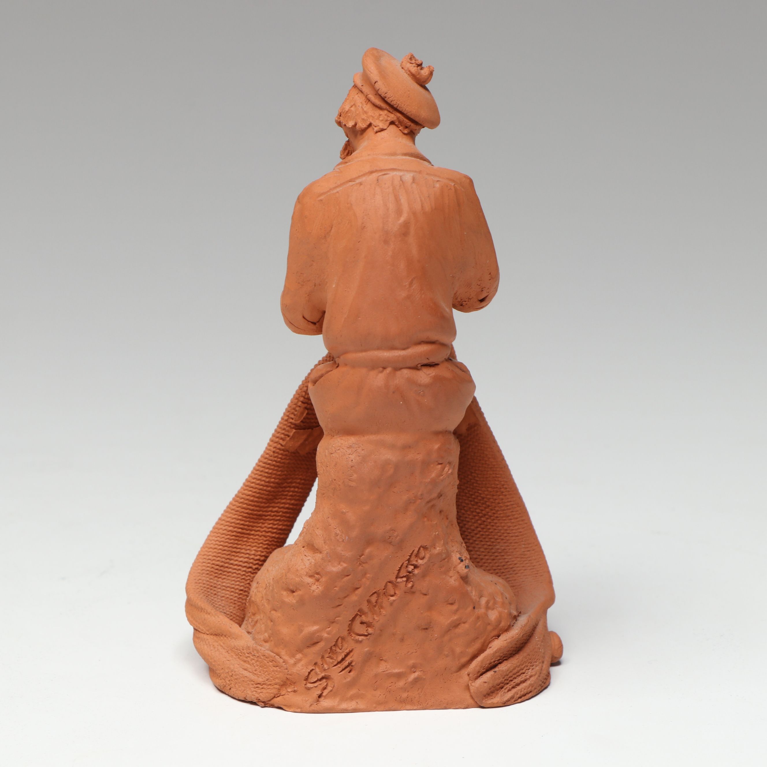 Paolo Grasso Italian Terracotta Figures
