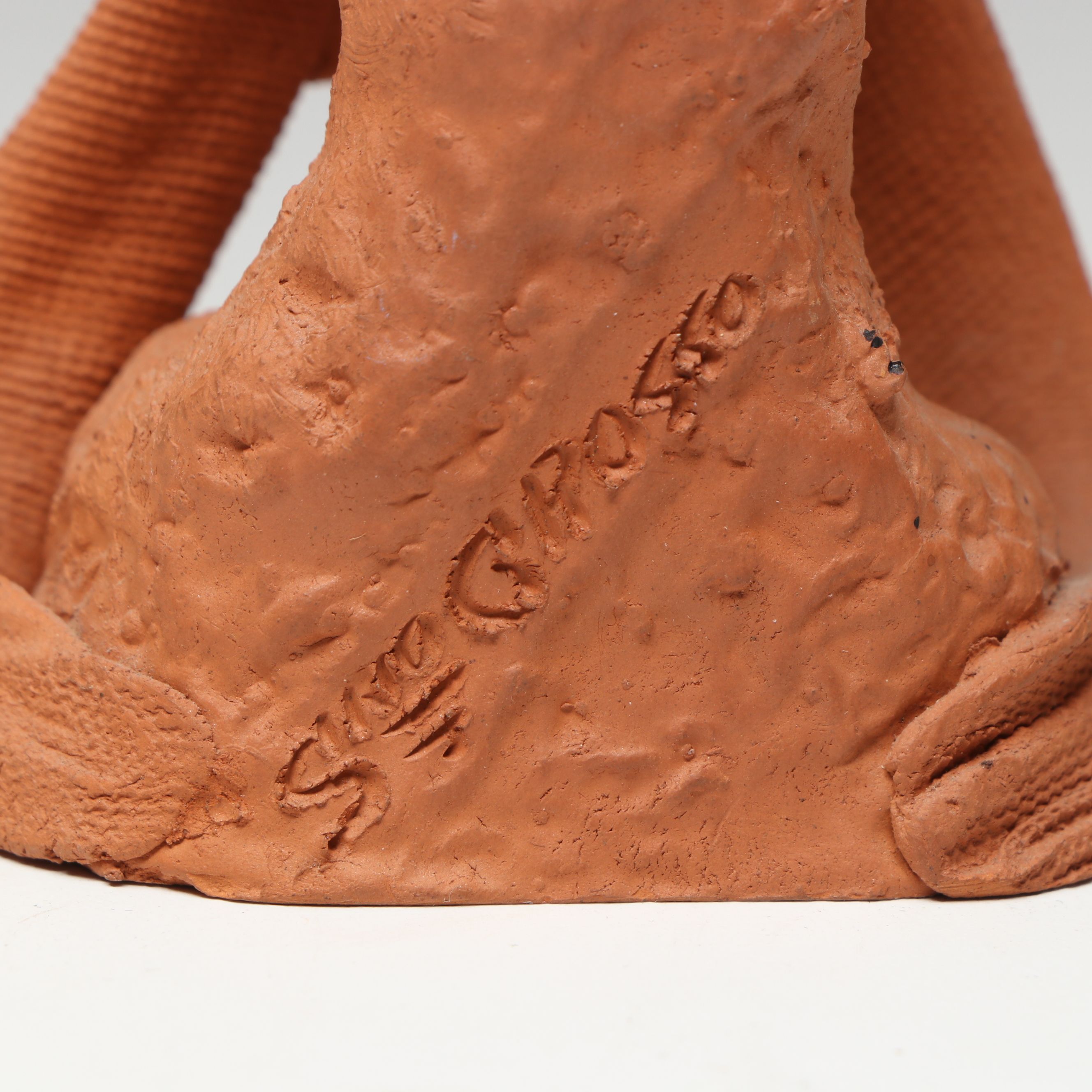 Paolo Grasso Italian Terracotta Figures