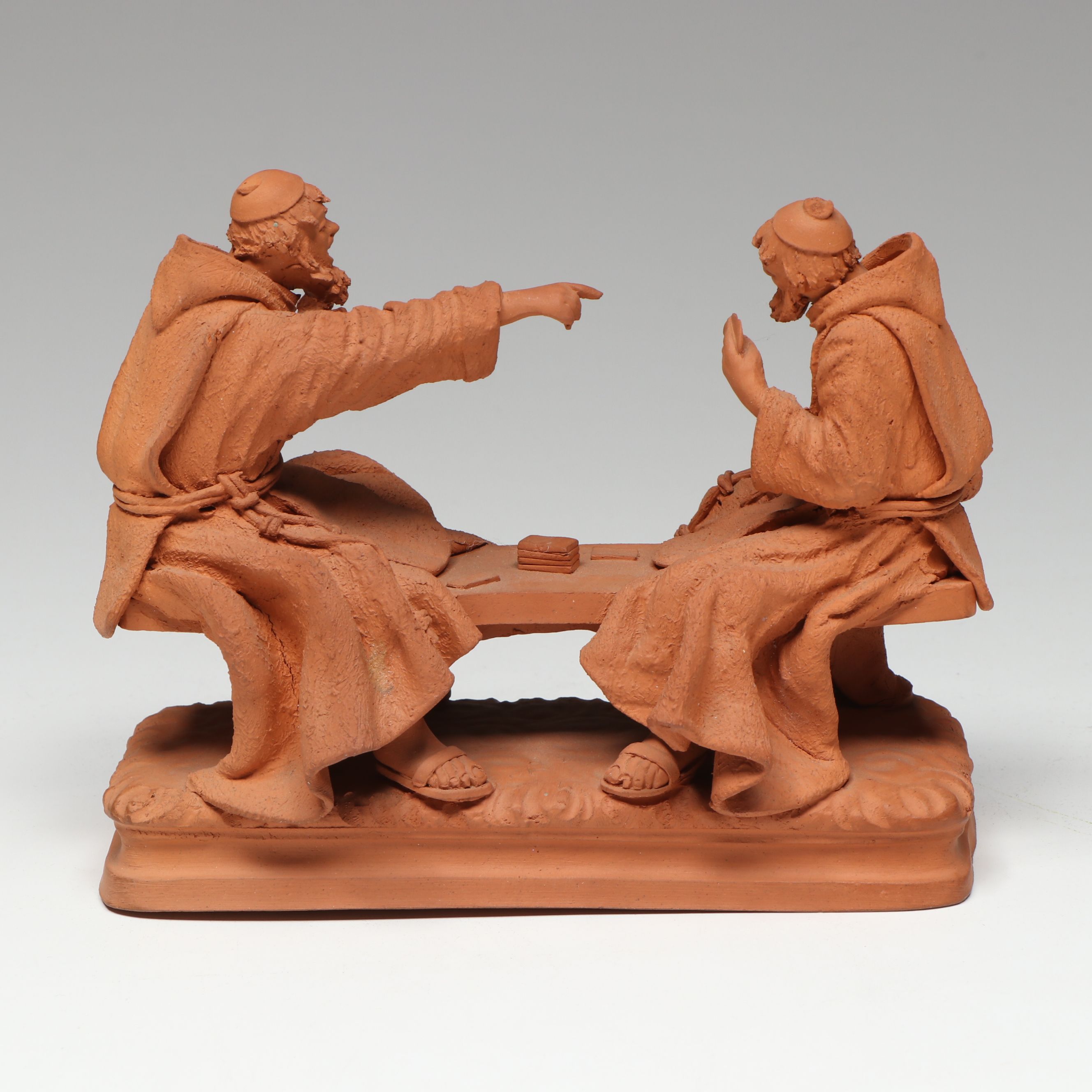 Paolo Grasso Italian Terracotta Figures