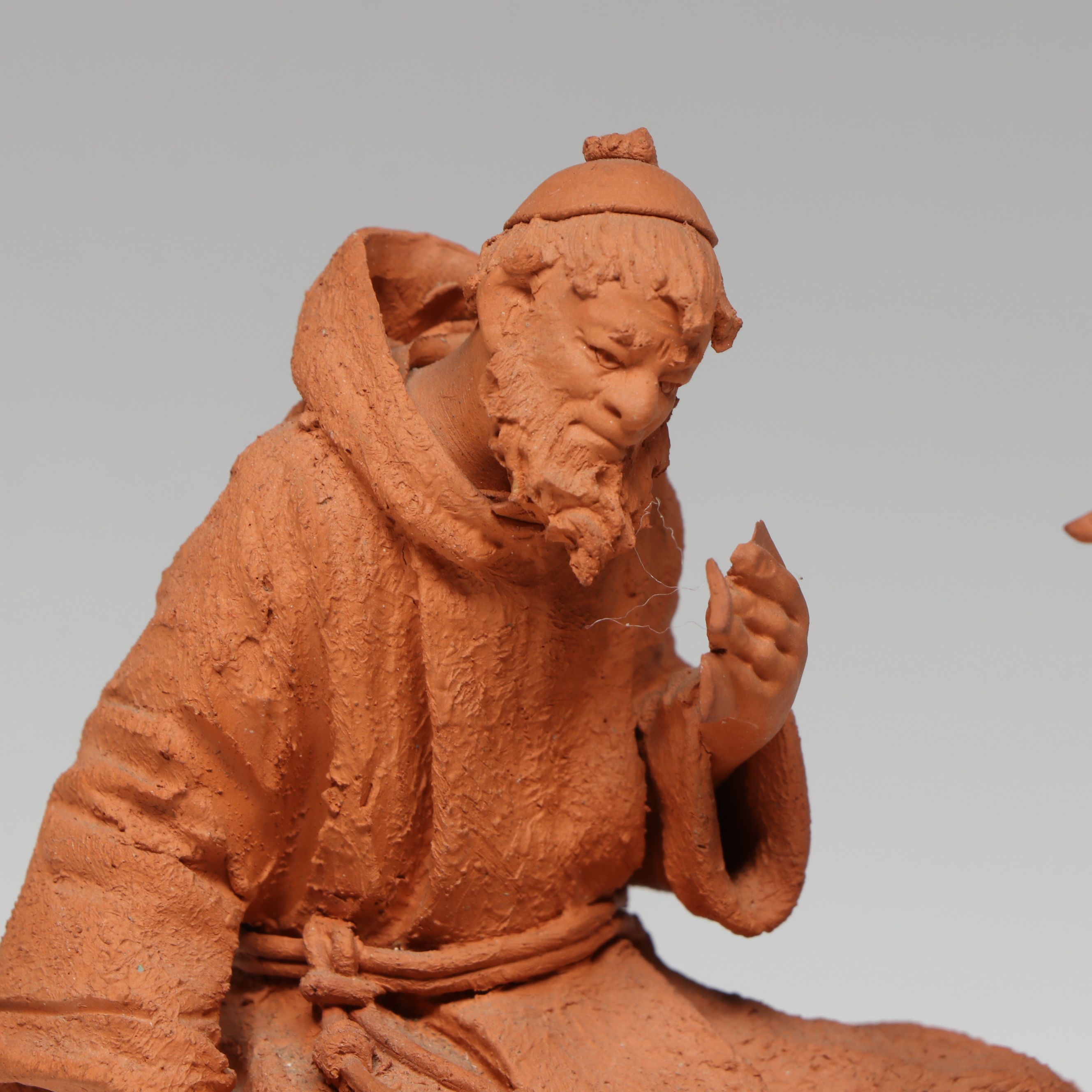 Paolo Grasso Italian Terracotta Figures