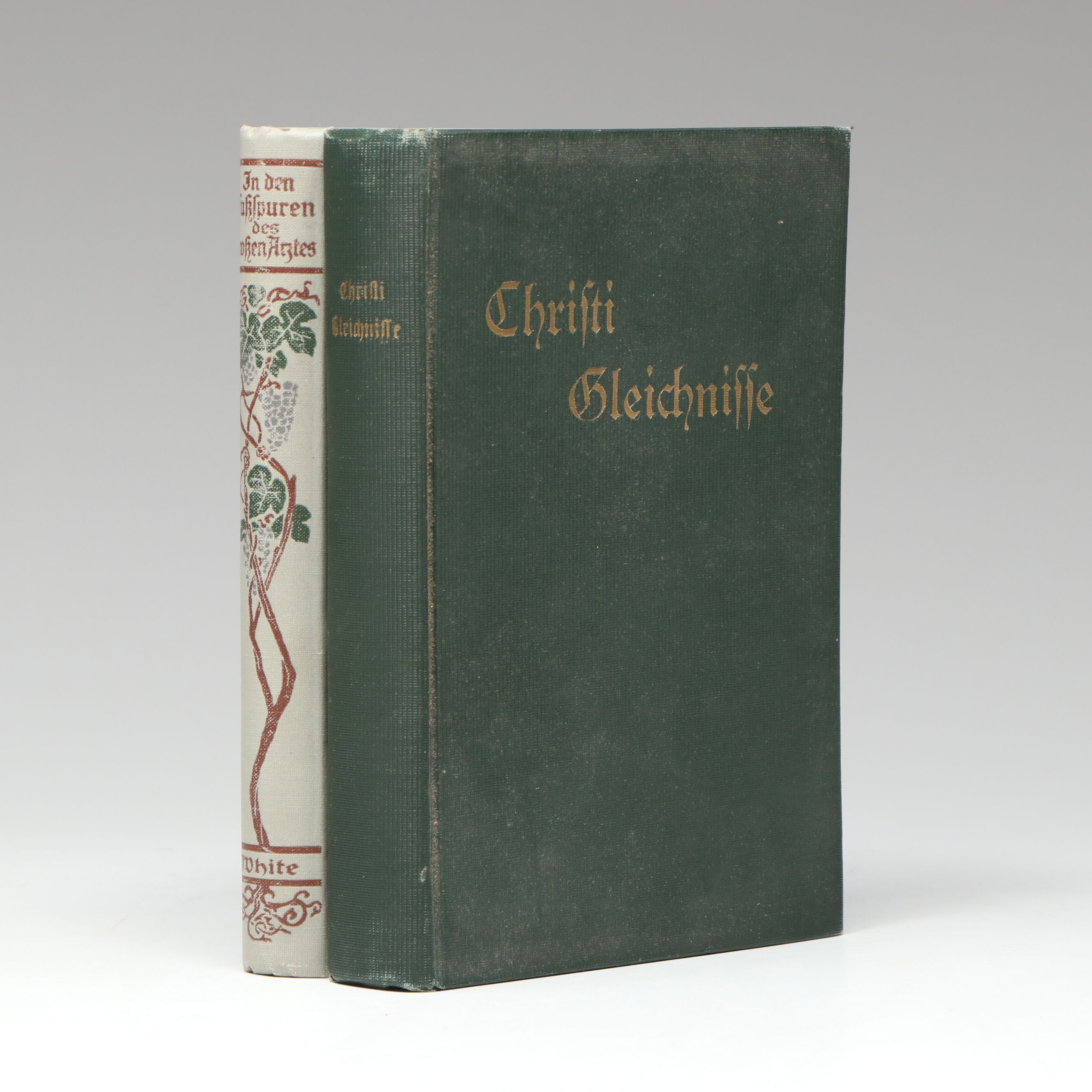 "Christi Gleichnisse" and "In den Spuren des grossen Arztes" by Ellen G. White