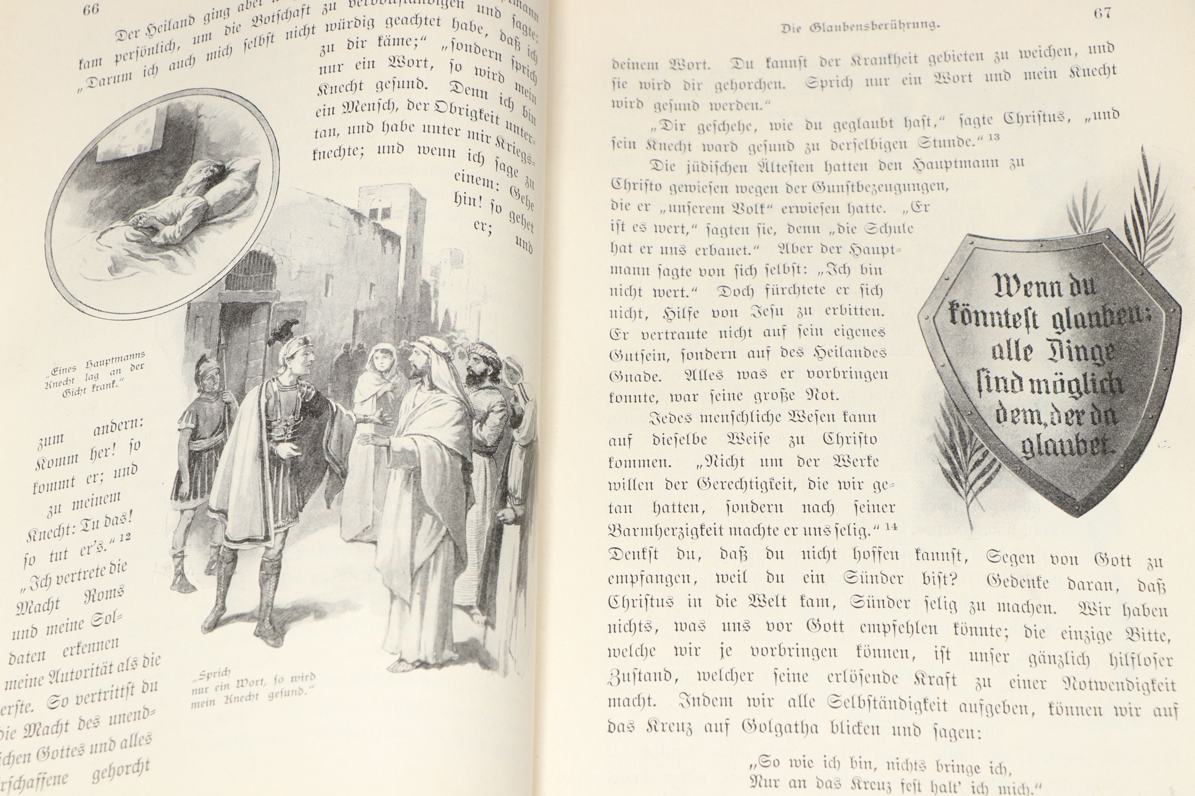 "Christi Gleichnisse" and "In den Spuren des grossen Arztes" by Ellen G. White