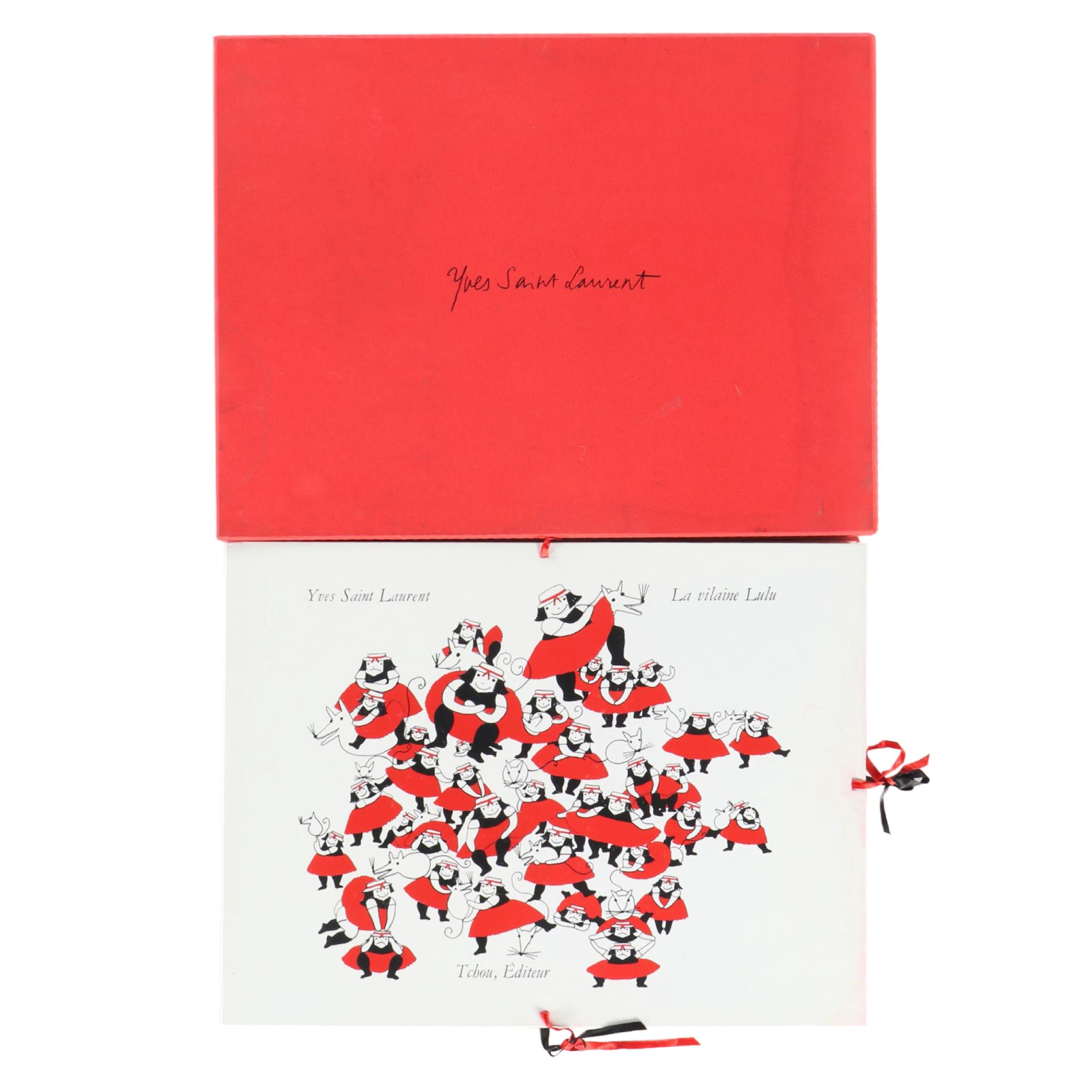 Yves Saint Laurent Digital Halftone Prints "La Vilaine Lulu, 2002