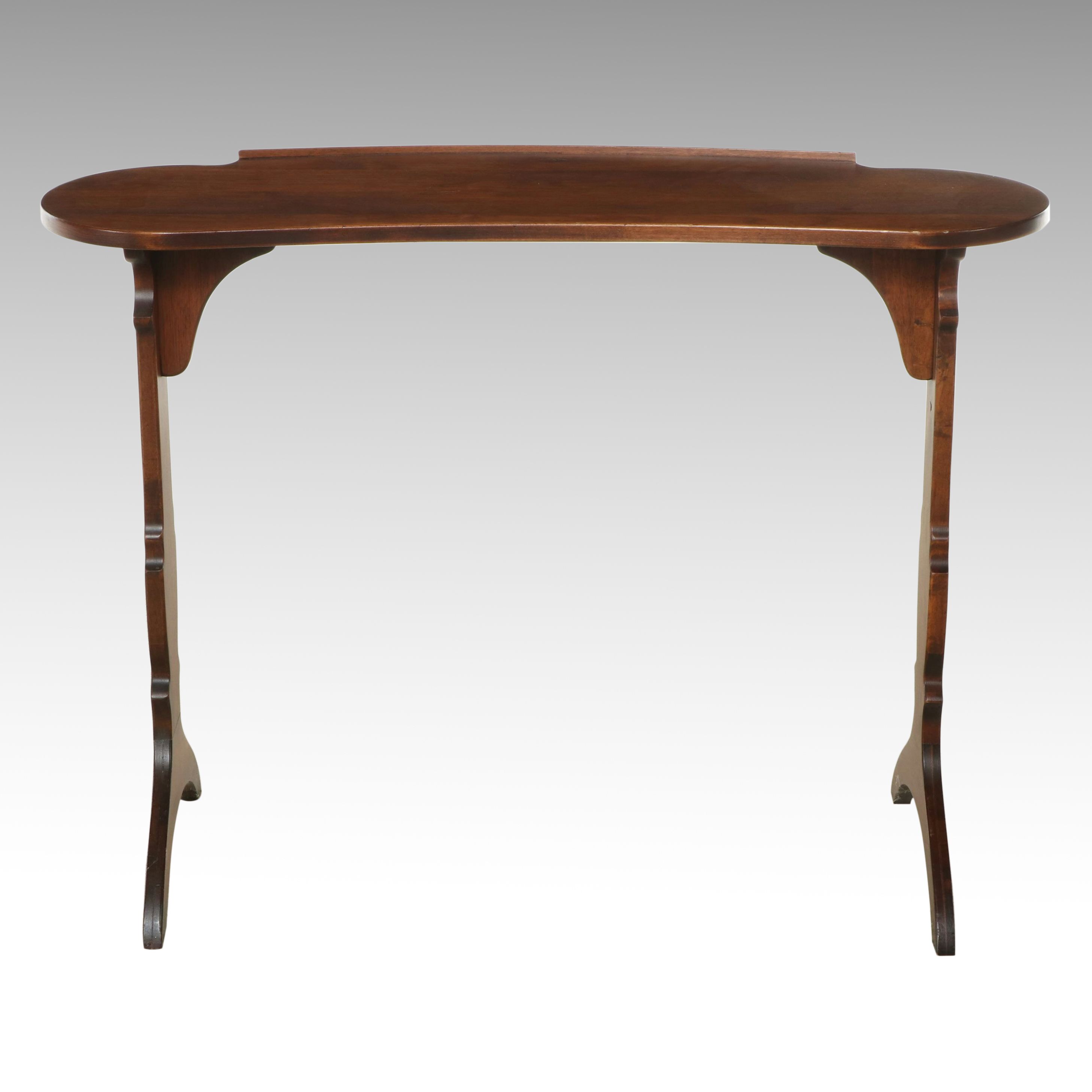 Arts & Crafts Style Walnut Window Table or Desk