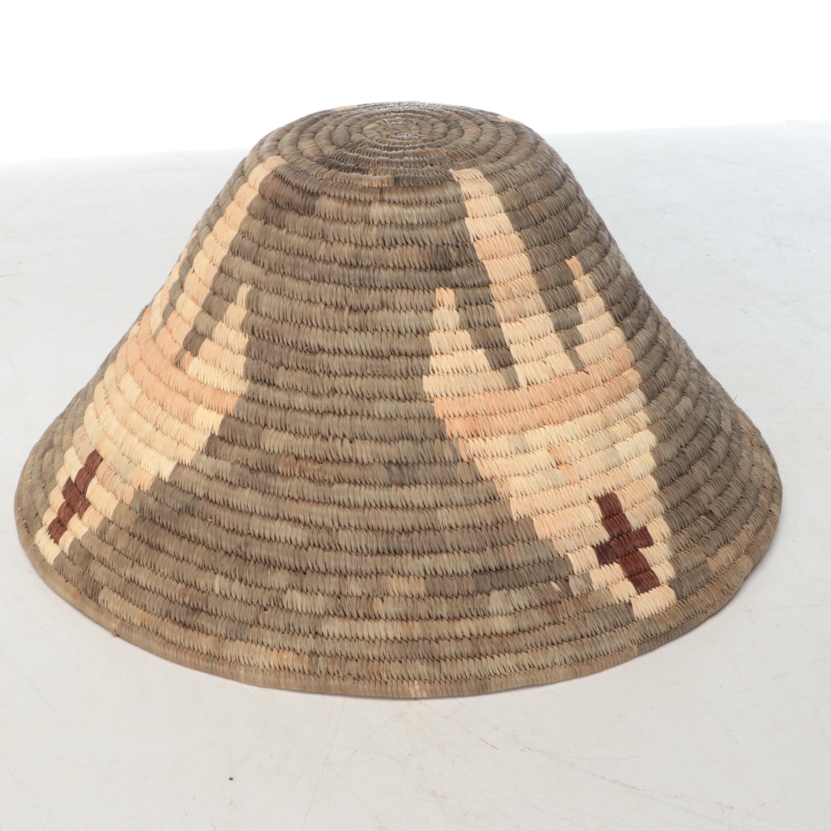 Namibian Ovambo Peoples Handwoven Plant Fiber Baskets