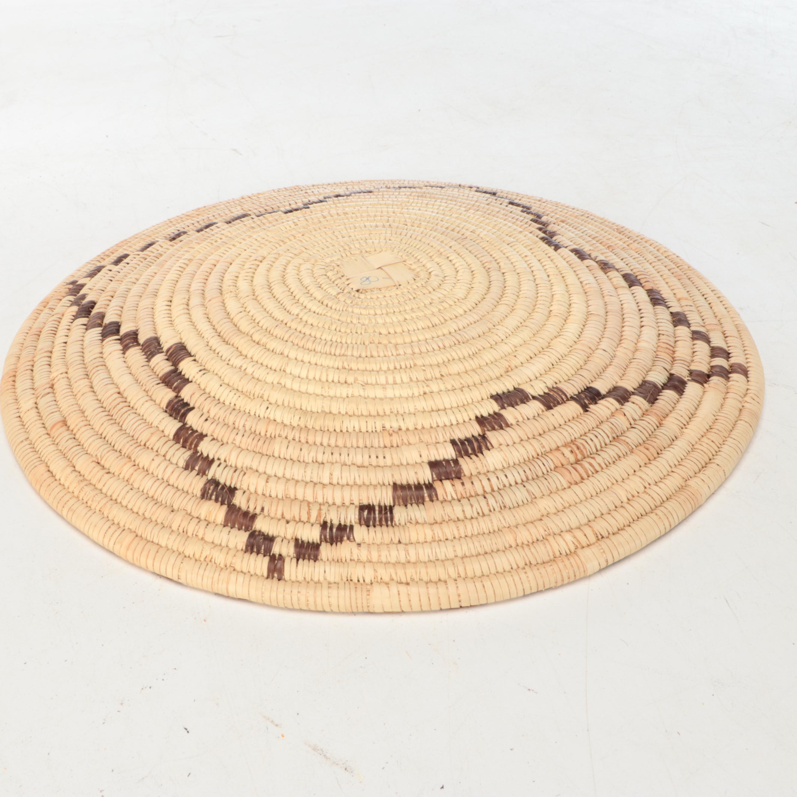 Namibian Ovambo Peoples Handwoven Plant Fiber Baskets