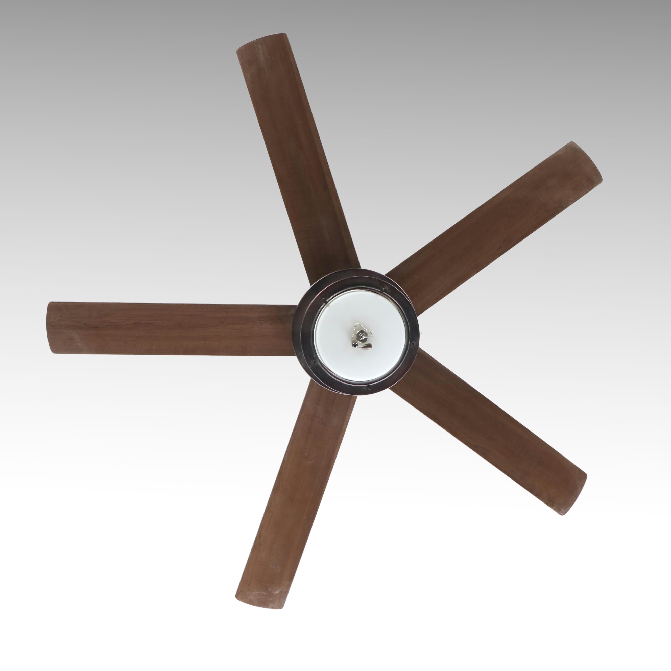 Contemporary Minka Air Lacquered Wood Ceiling Fan