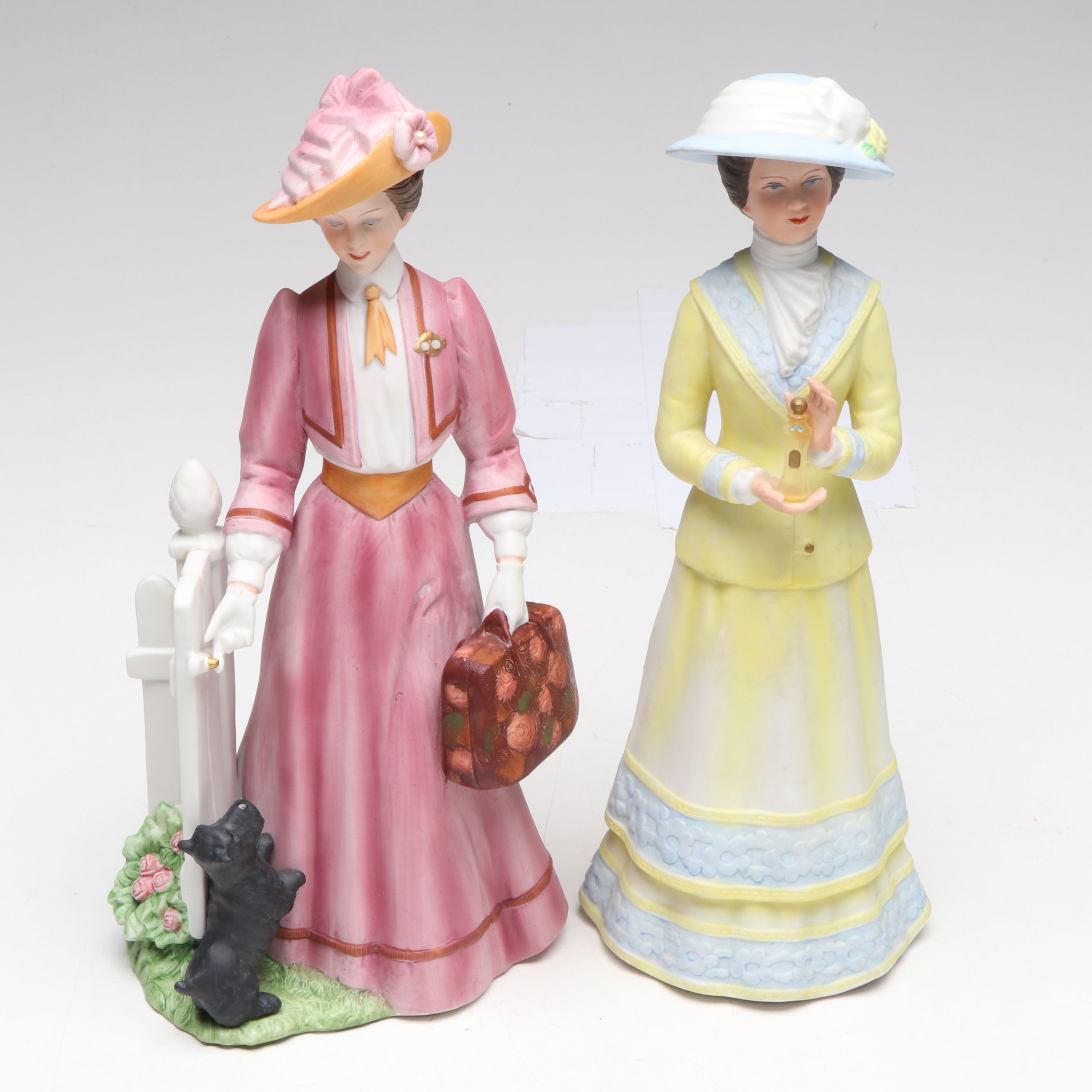 Avon President's Club "Albee Award" Porcelain Figures