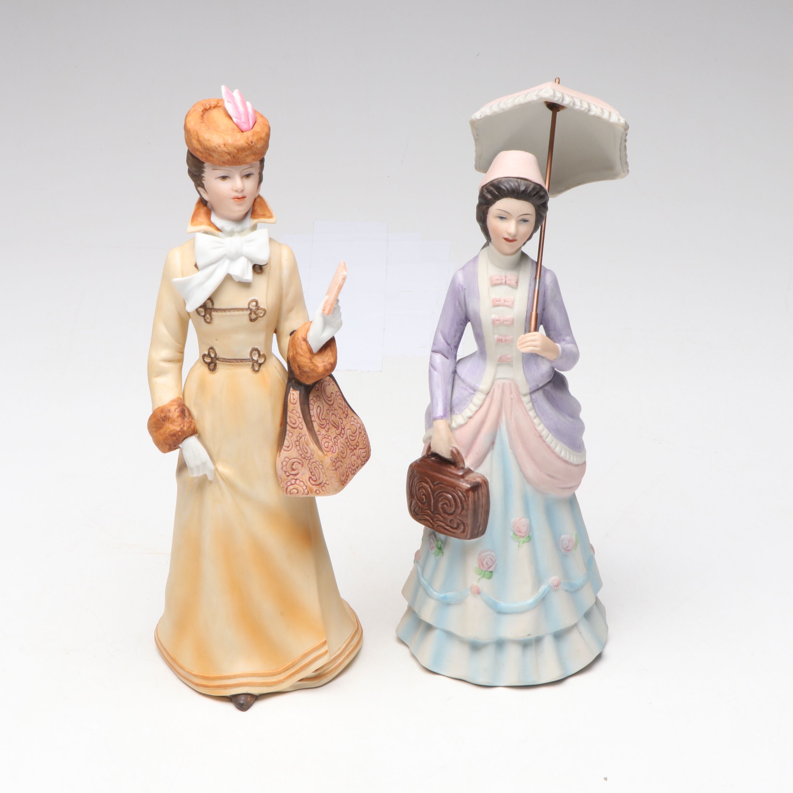 Avon President's Club "Albee Award" Porcelain Figures