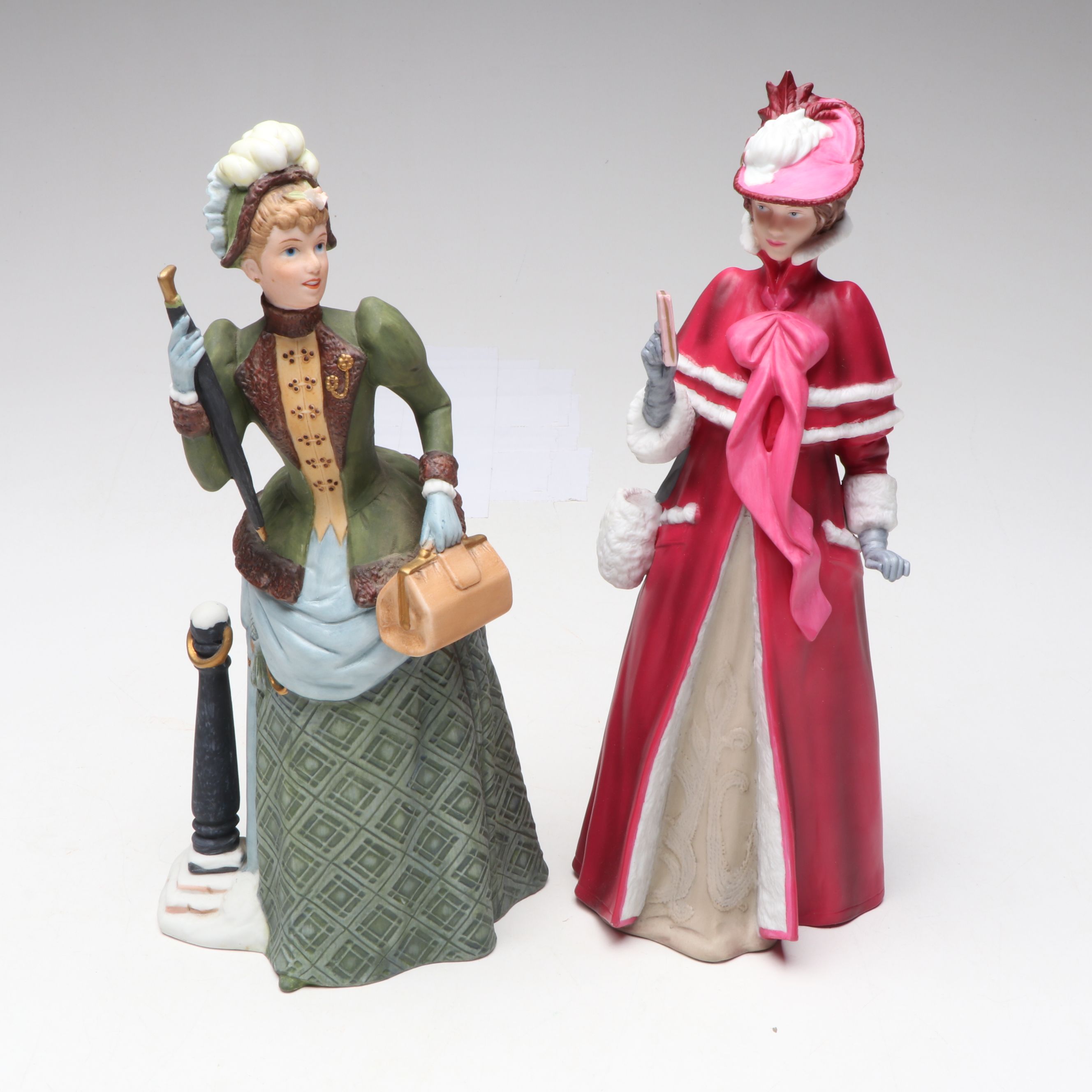 Avon President's Club "Albee Award" Porcelain Figures