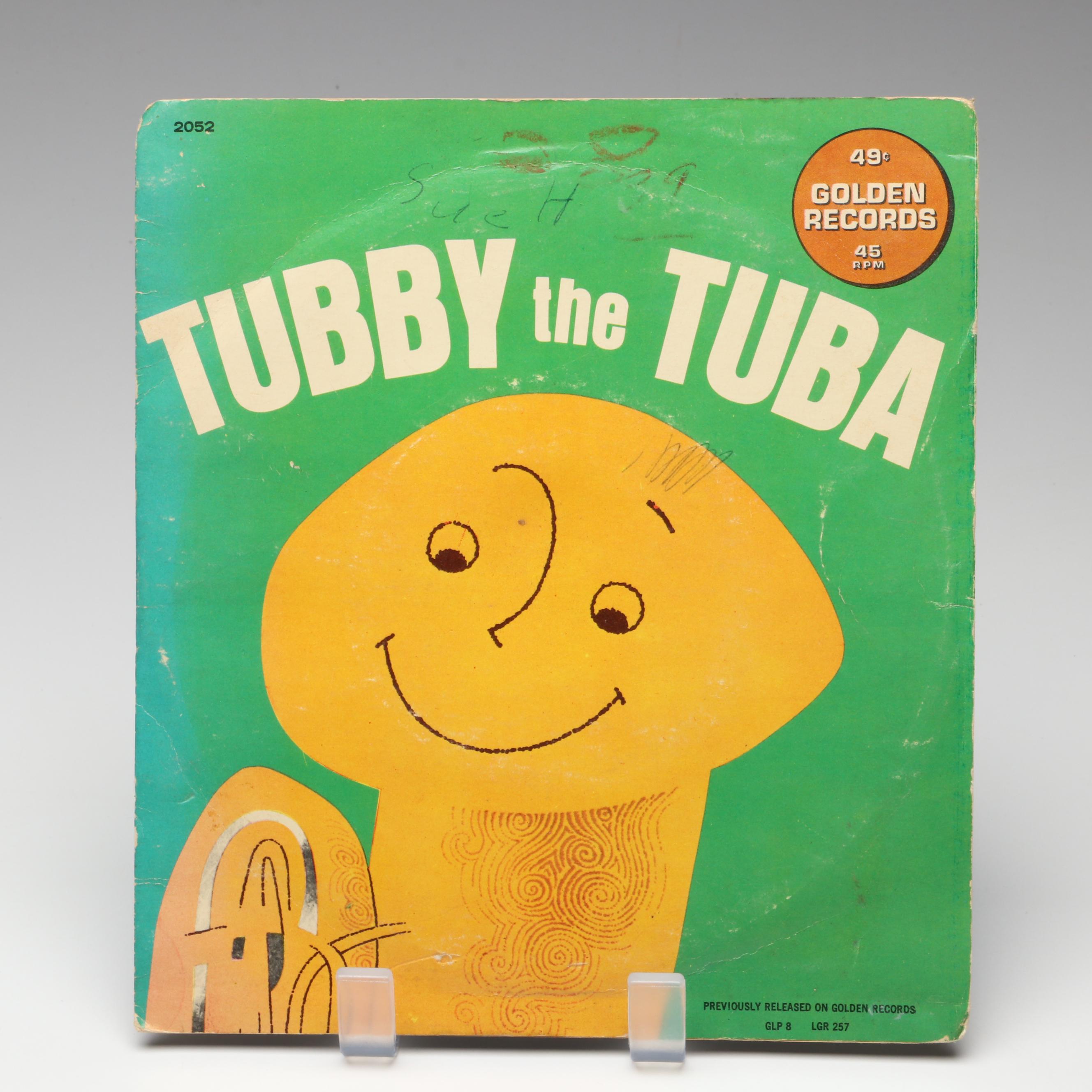 Joan Baez, Stevie Wonder and More 7" Records in Disk-Go-Case Carrying Case