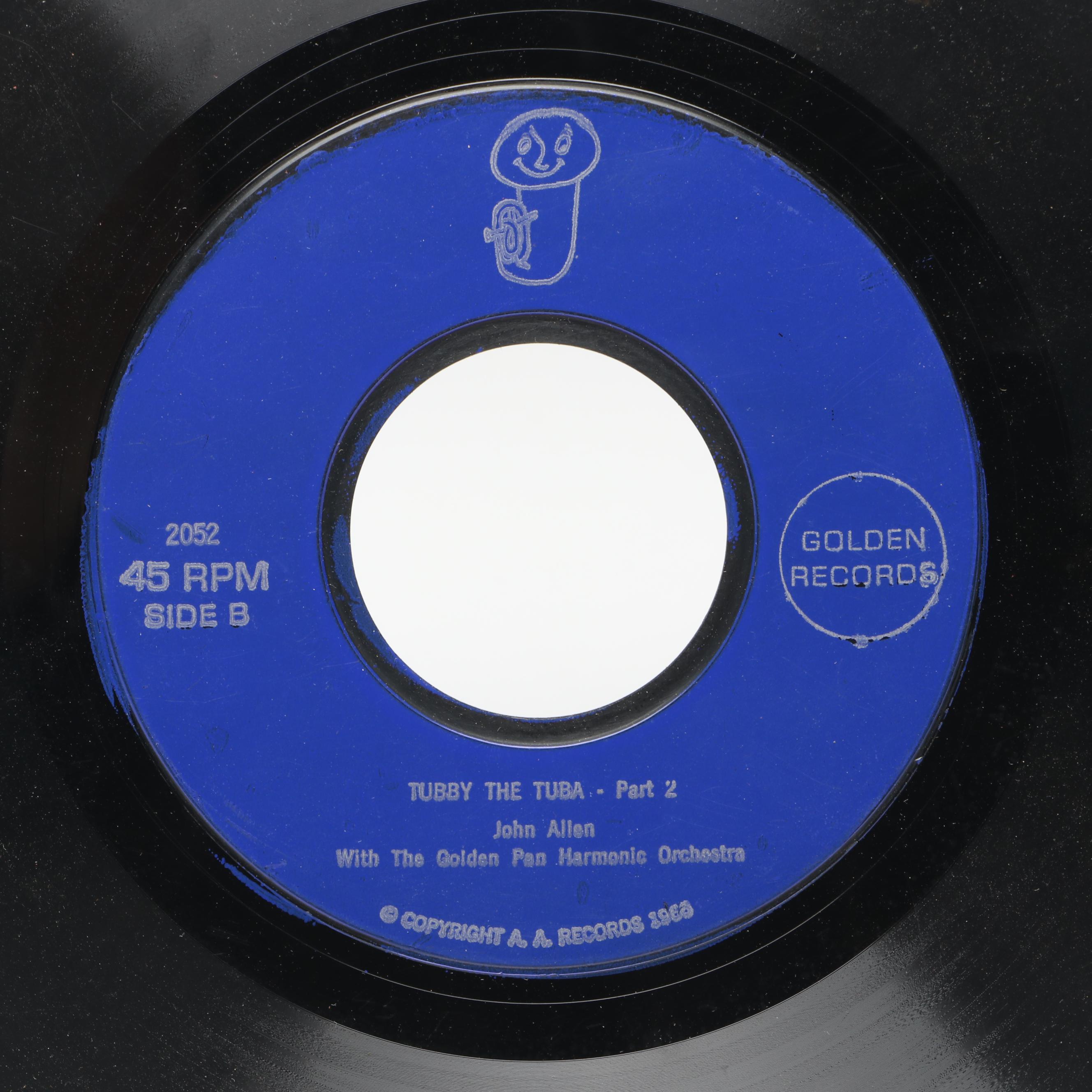 Joan Baez, Stevie Wonder and More 7" Records in Disk-Go-Case Carrying Case