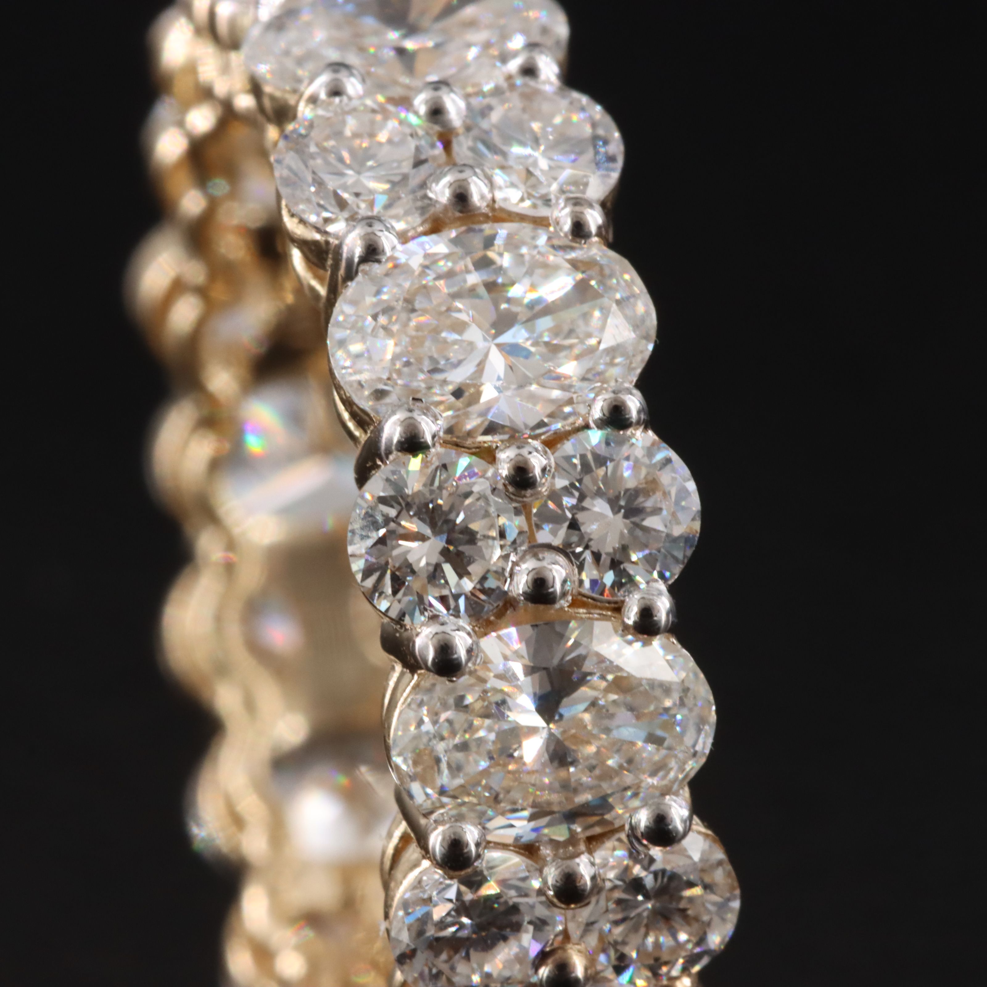 14K 4.99 CTW Lab Grown Diamond Eternity Band