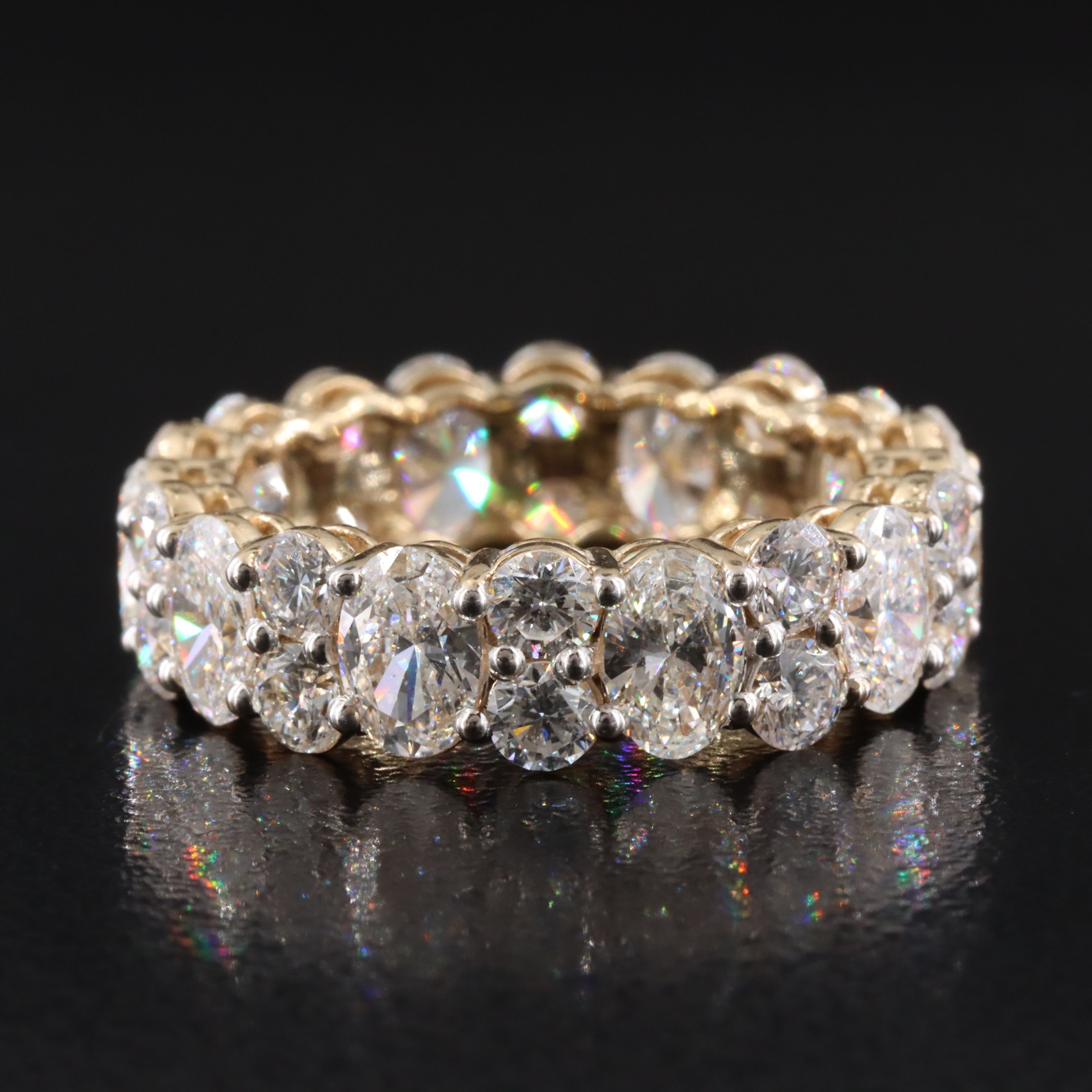 14K 4.99 CTW Lab Grown Diamond Eternity Band