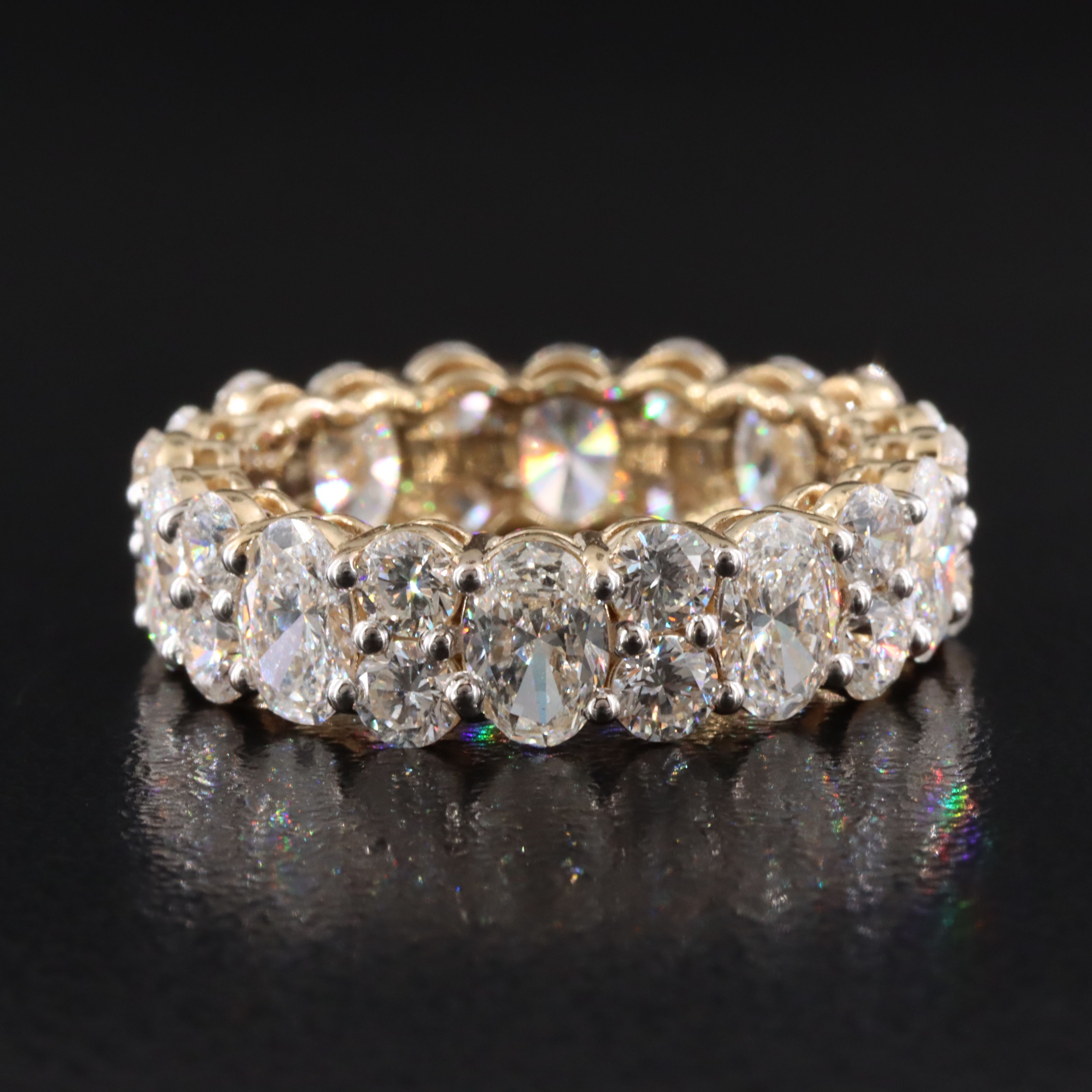 14K 4.99 CTW Lab Grown Diamond Eternity Band