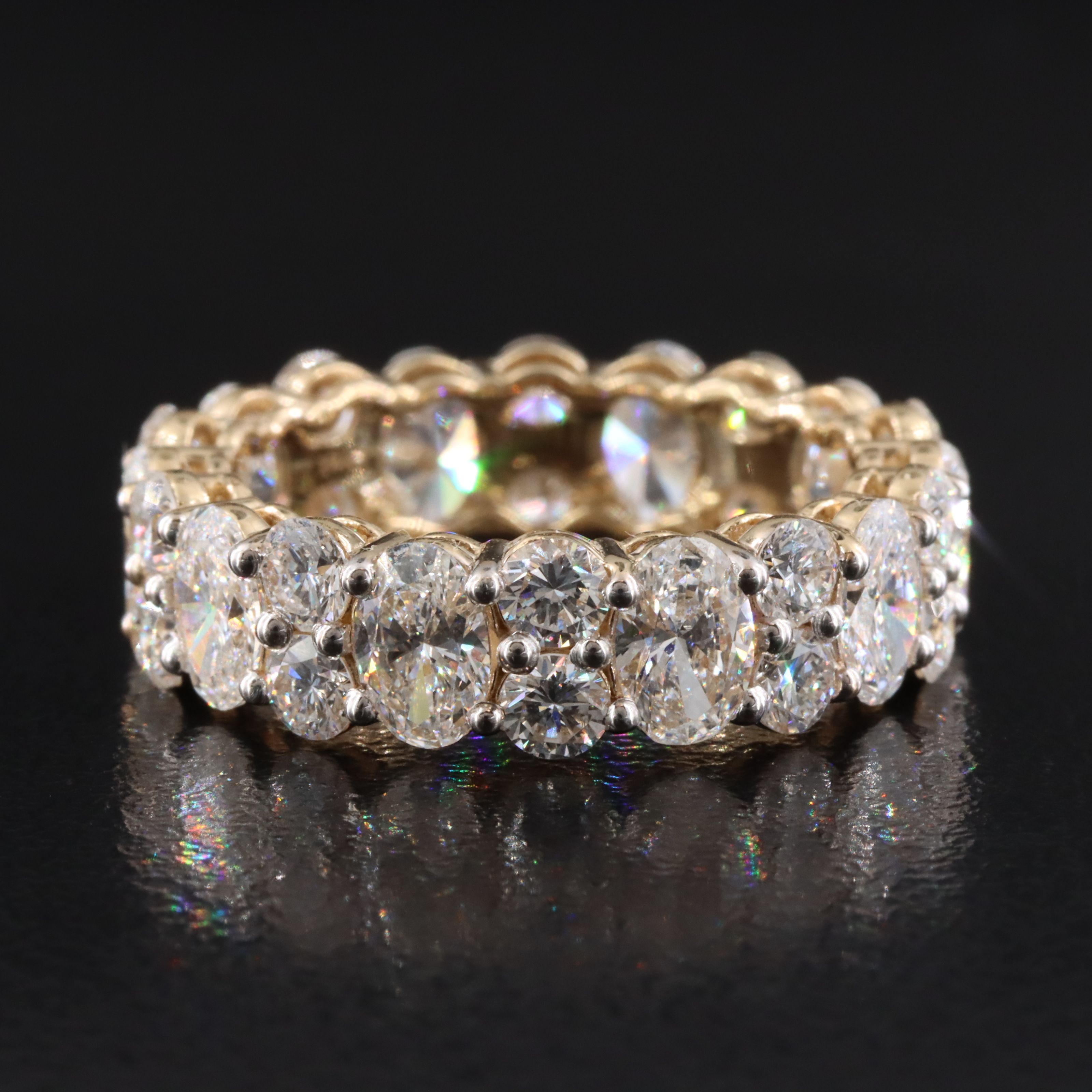 14K 4.99 CTW Lab Grown Diamond Eternity Band