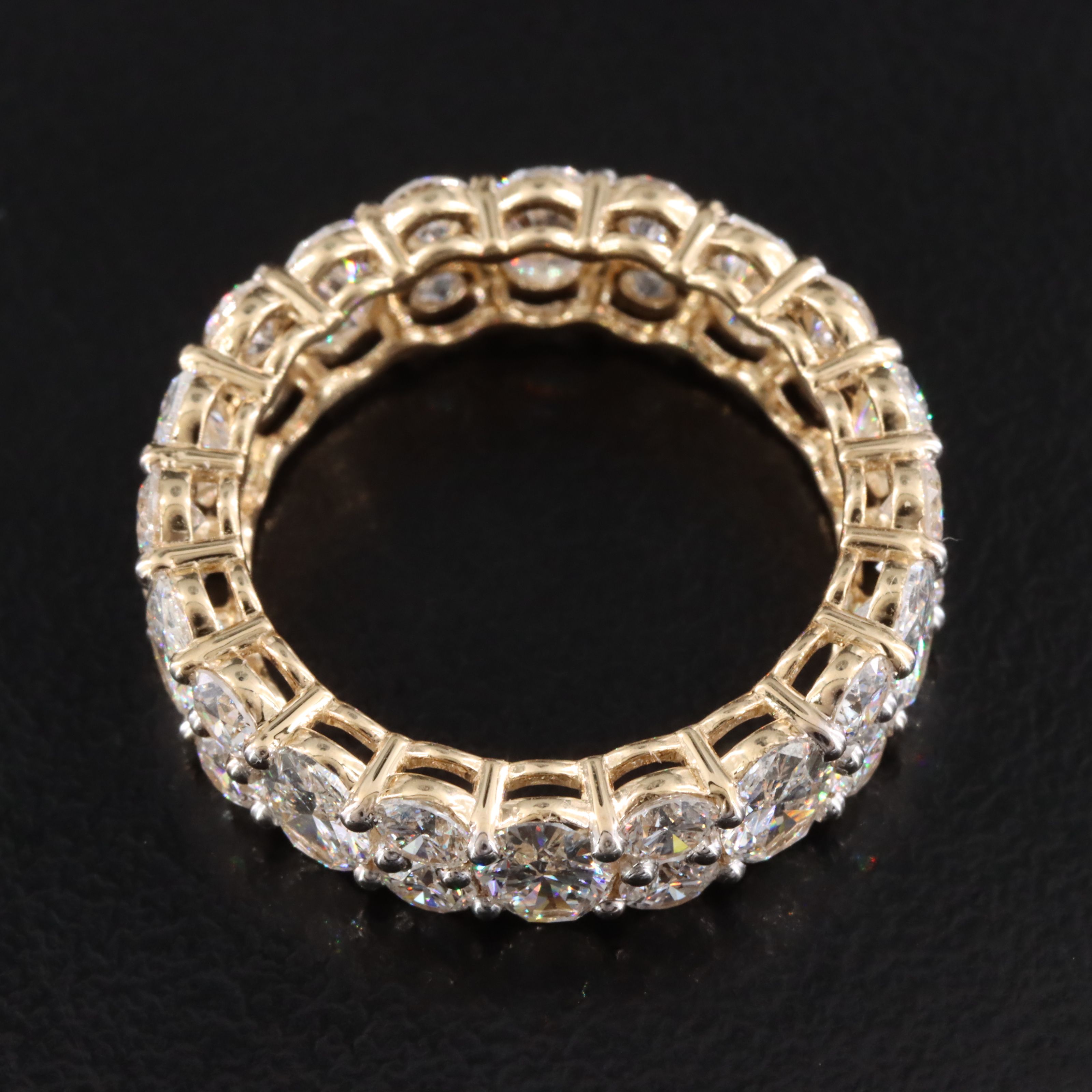 14K 4.99 CTW Lab Grown Diamond Eternity Band