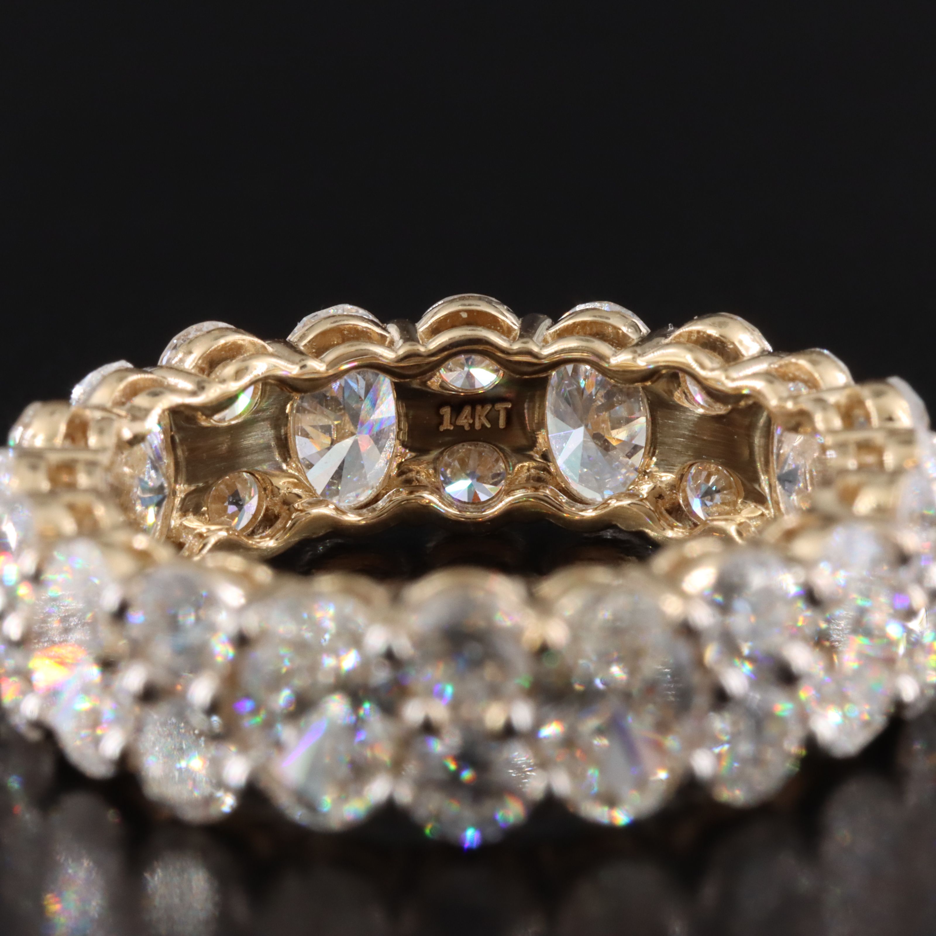 14K 4.99 CTW Lab Grown Diamond Eternity Band