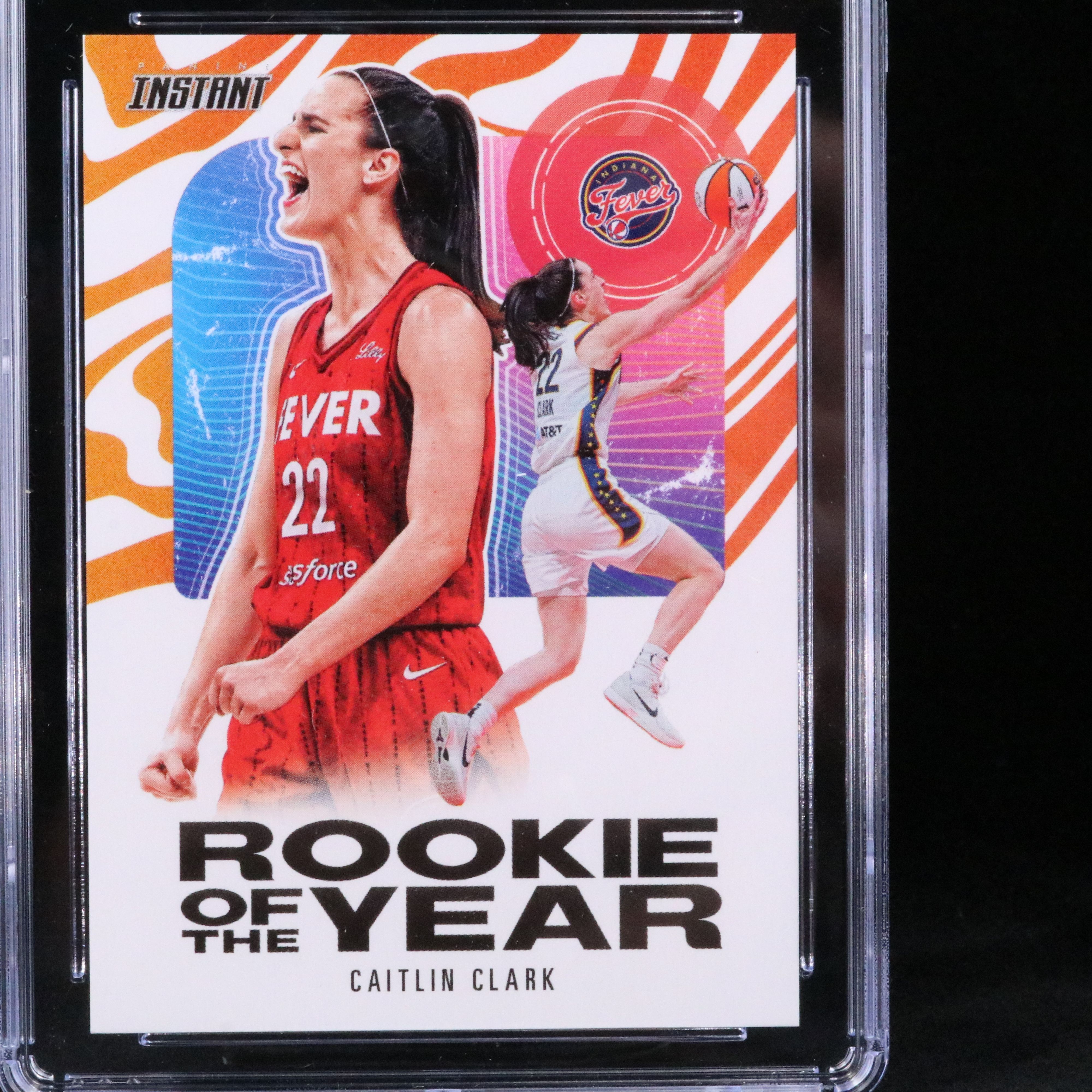 2024-25 Panini Instant Caitlin Clark Rookie of the Year Card Graded CGC 10