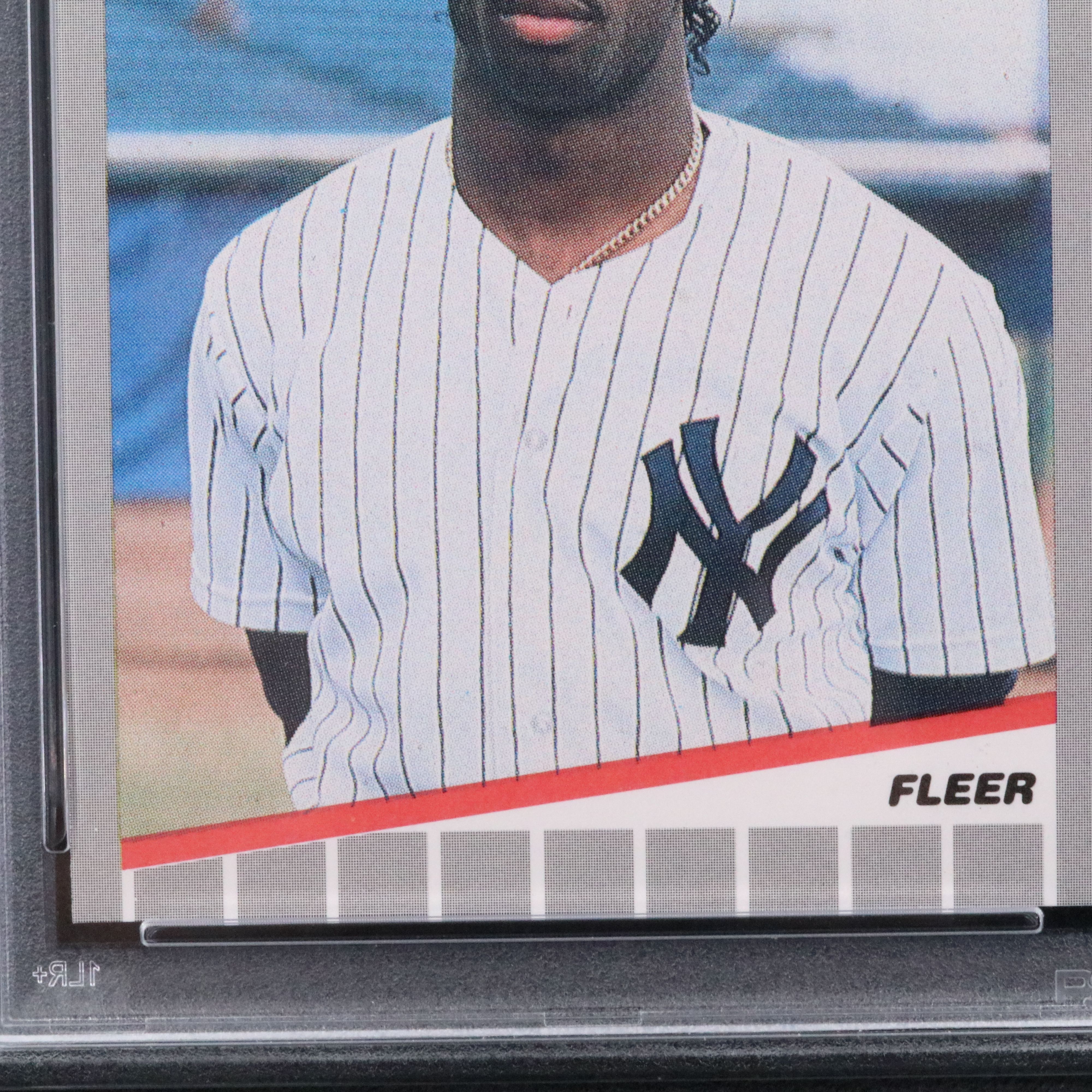 1989 Fleer Update Deion Sanders New York Yankees Rookie Card Graded PSA 10
