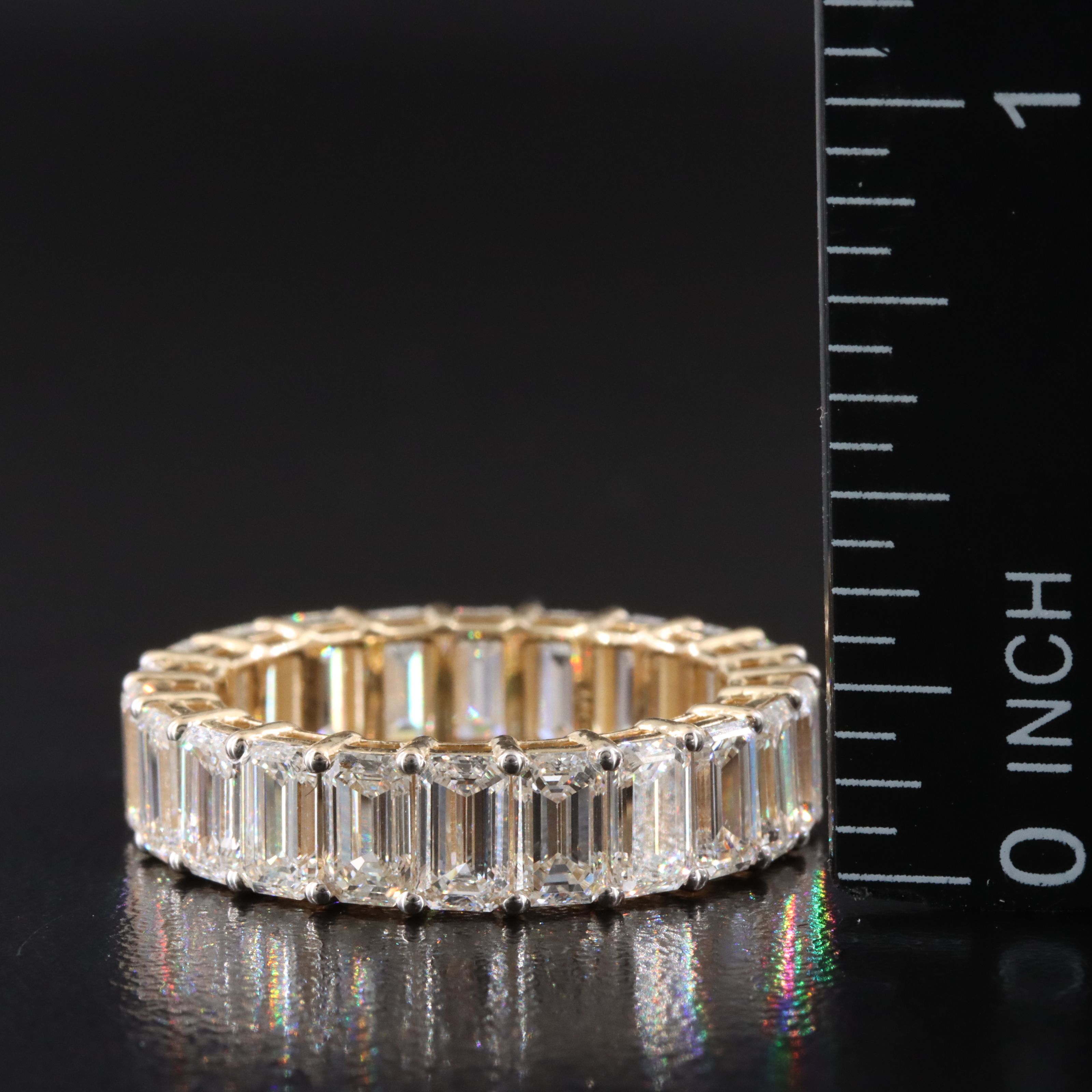 14K 6.90 CTW Lab Grown Diamond Eternity Band