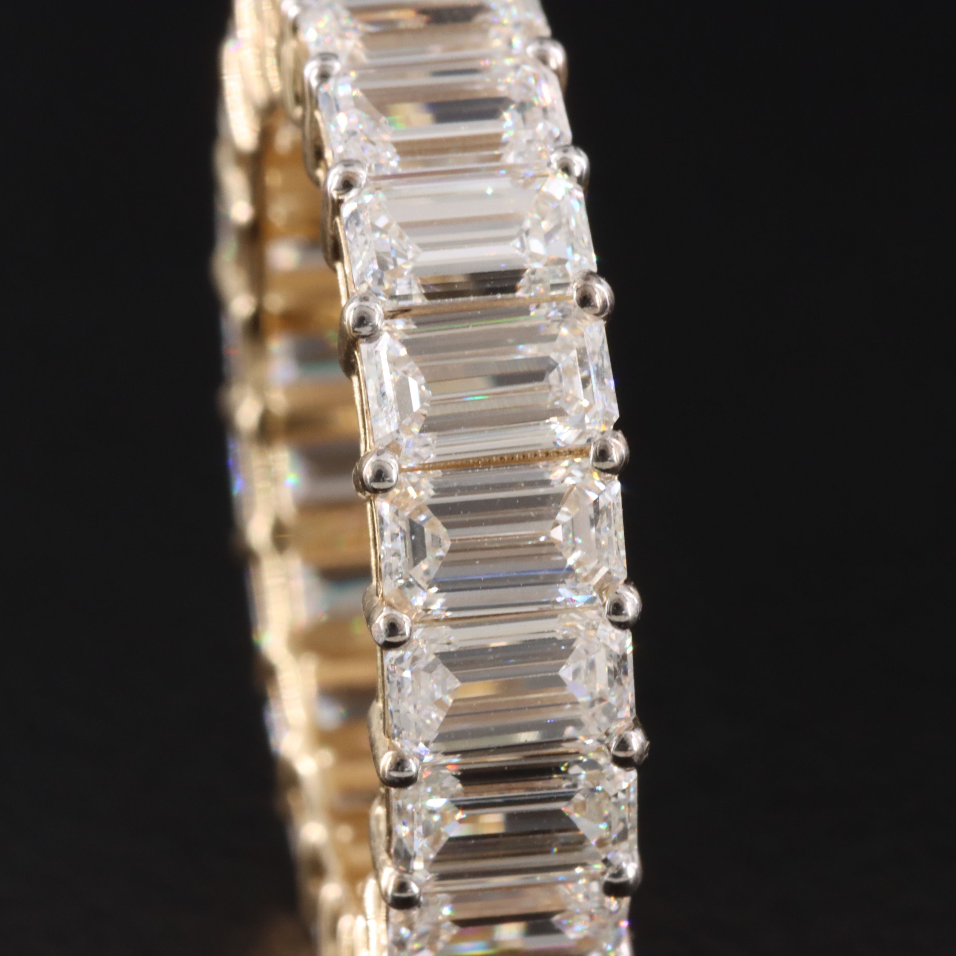 14K 6.90 CTW Lab Grown Diamond Eternity Band