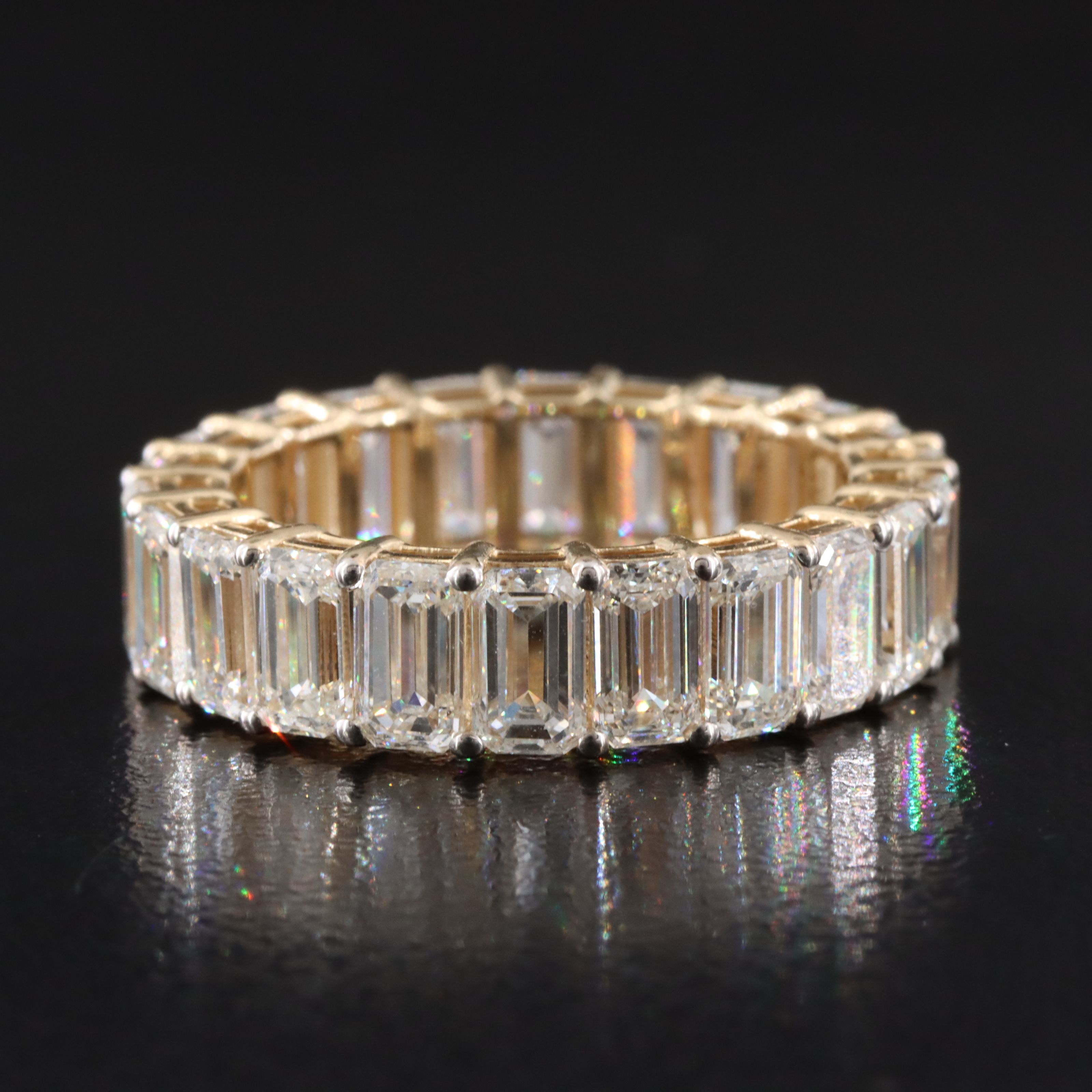 14K 6.90 CTW Lab Grown Diamond Eternity Band