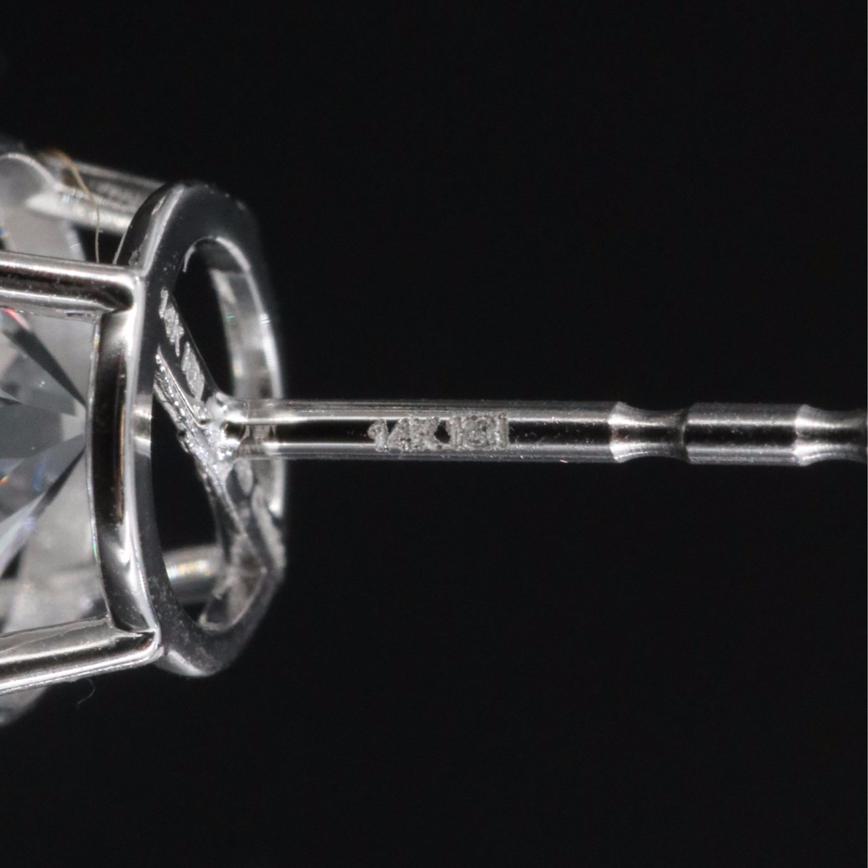 14K 4.00 CTW Lab Grown Diamond Stud Earrings