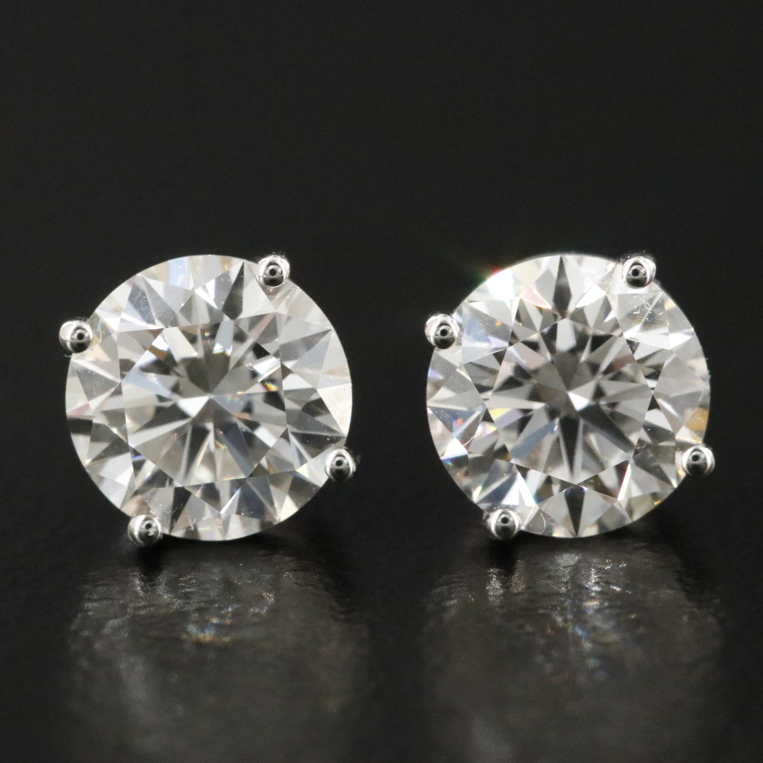 14K 1.95 CTW Lab Grown Diamond Solitaire Earrings