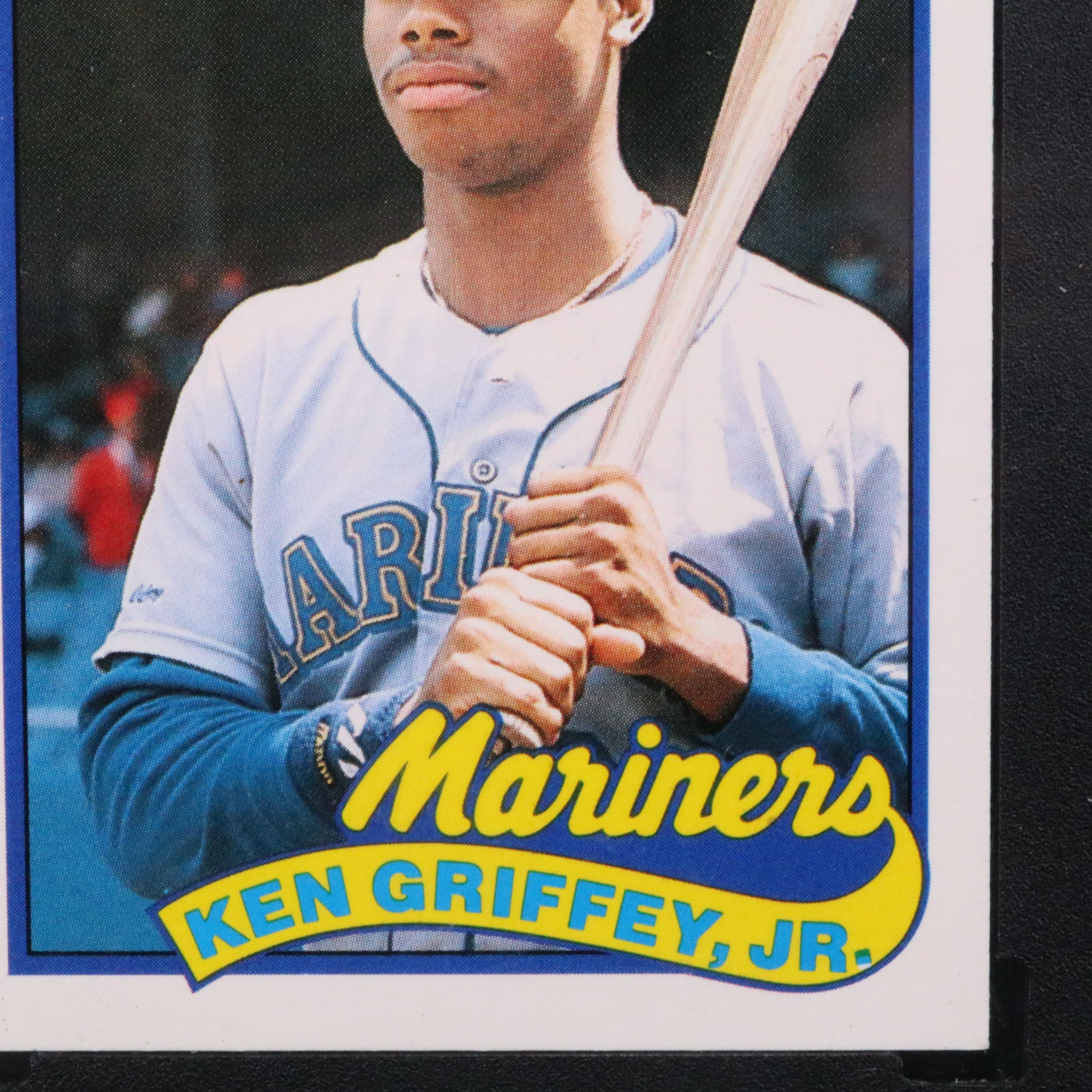 1989 Topps Traded Ken Griffey Jr. Seattle Mariners Rookie Card Graded SGC 9