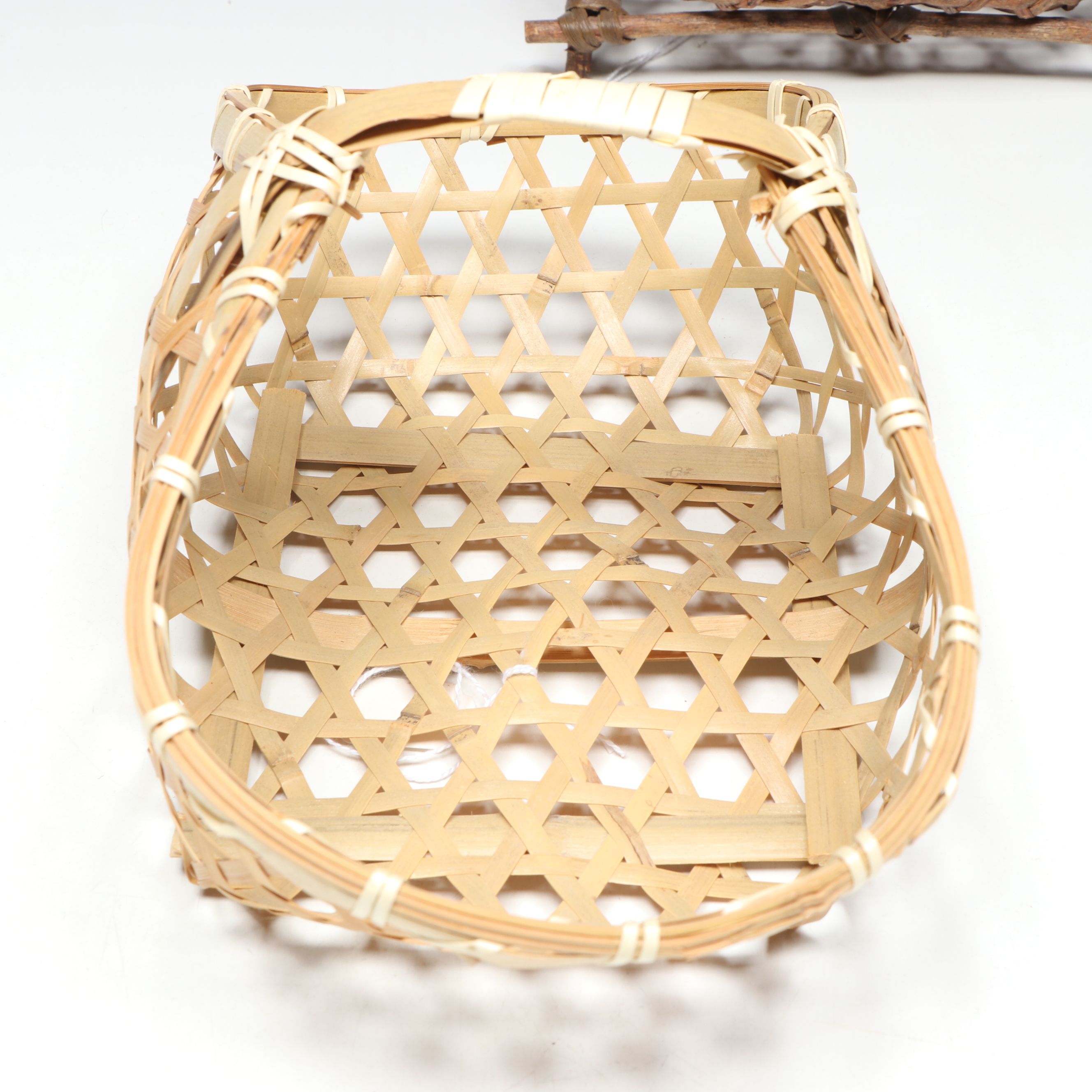 Japanese Bamboo Ikebana Baskets