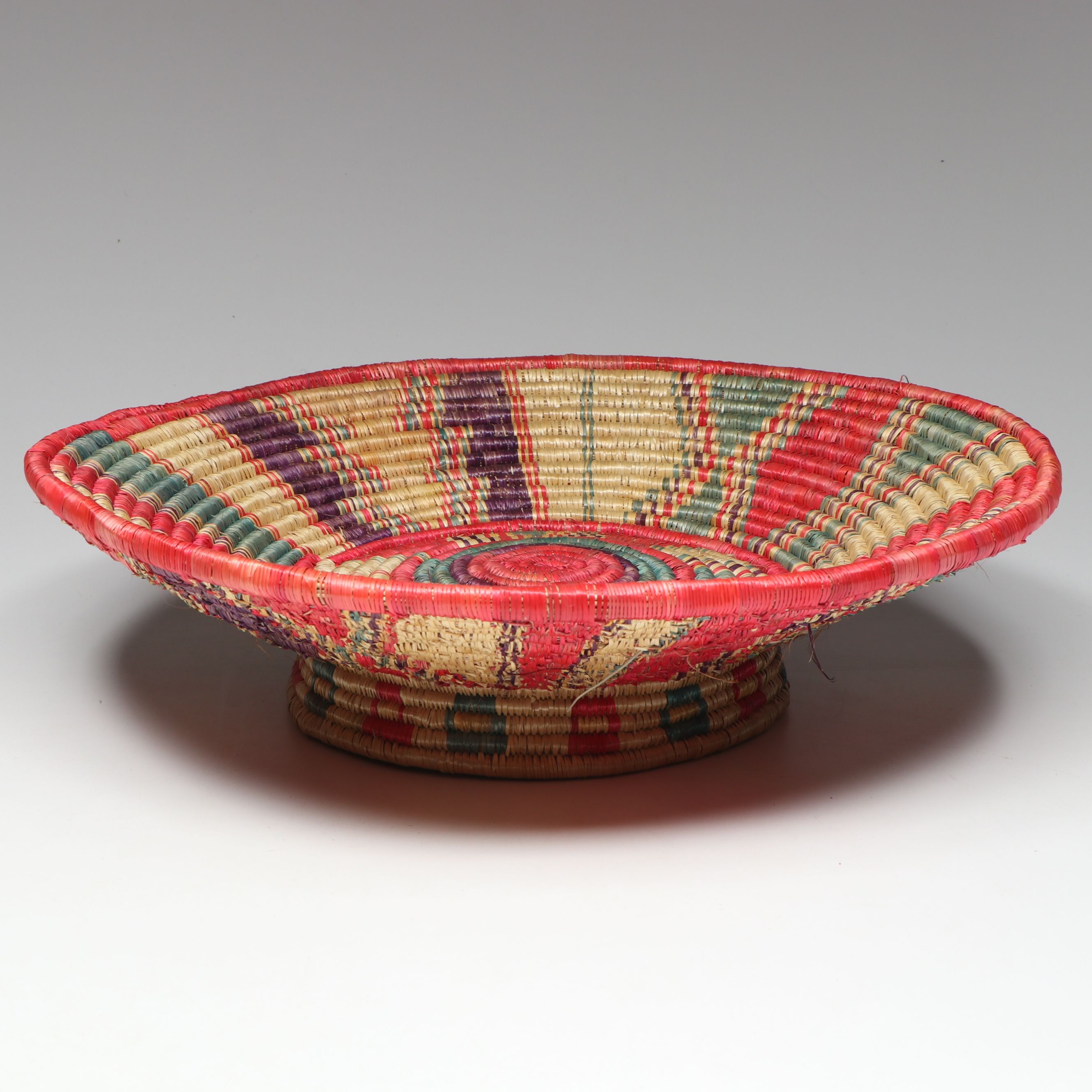 Ethiopian Oromo Cowrie Shell and Serving Baskets