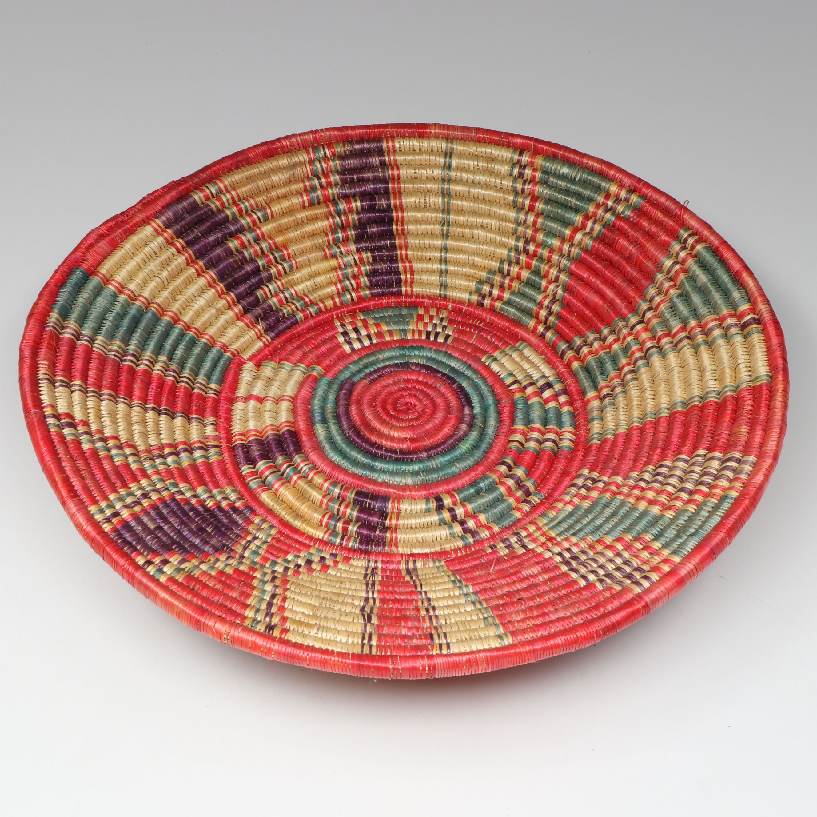 Ethiopian Oromo Cowrie Shell and Serving Baskets