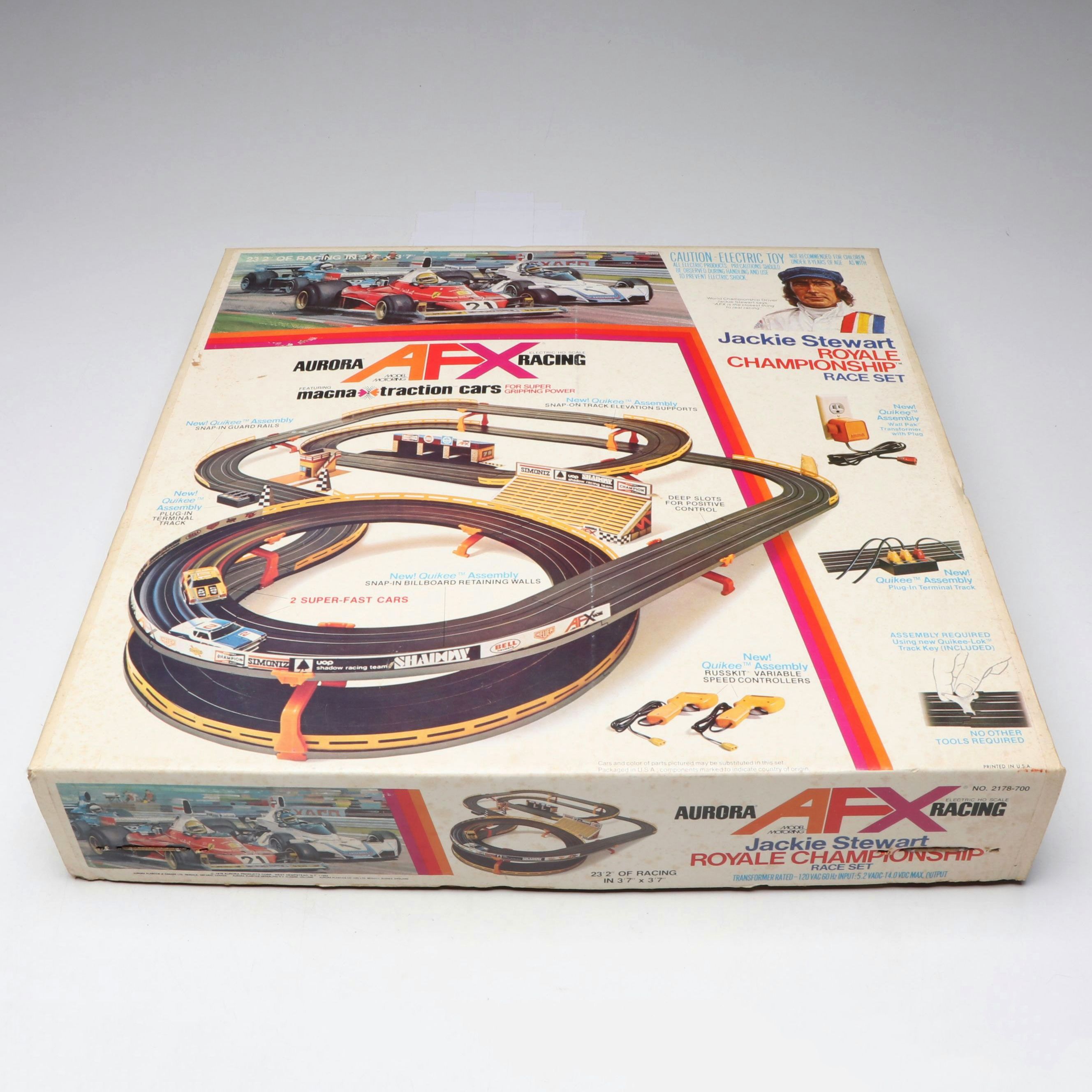 Aurora AFX Jackie Stewart Royale Championship Race Set, 1976