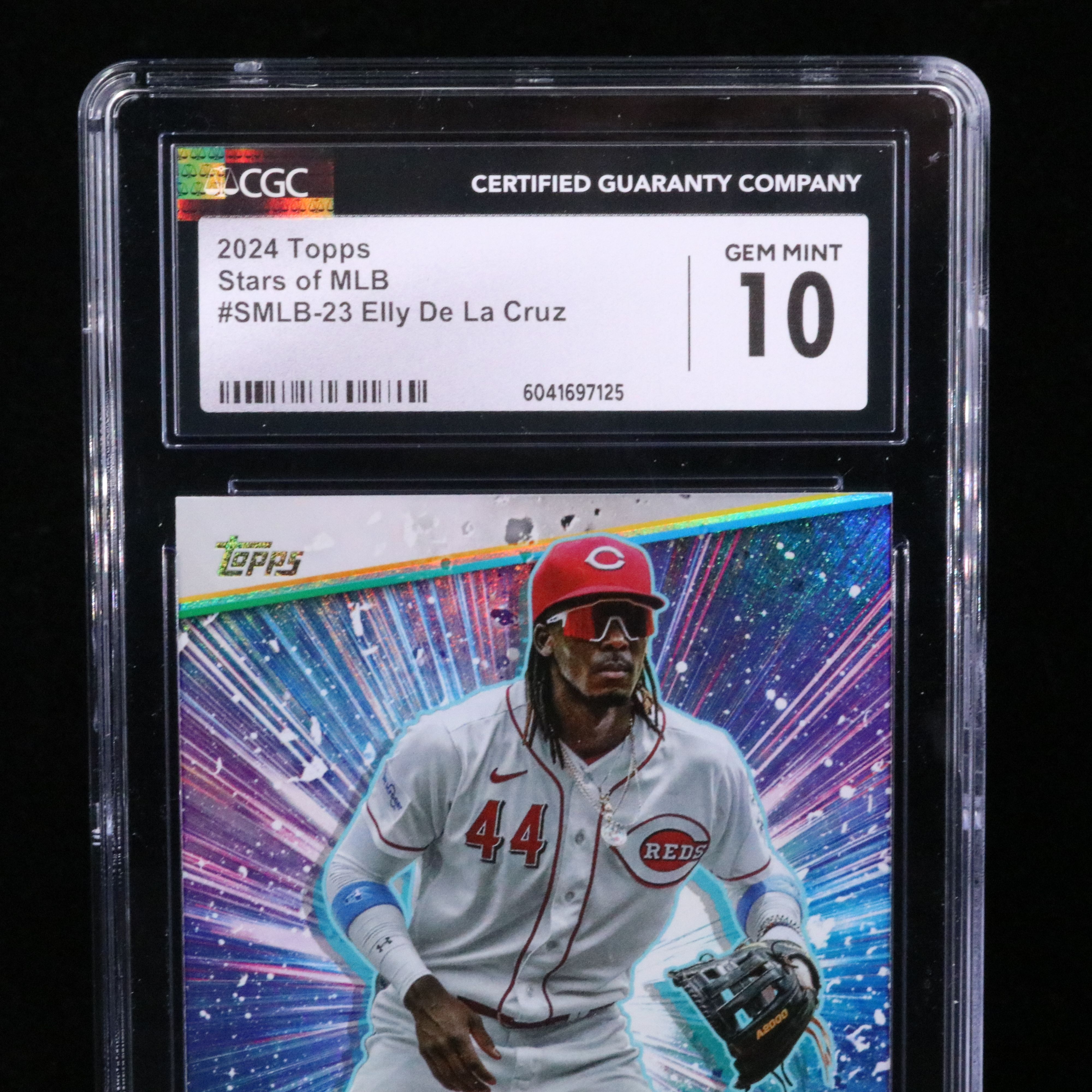 2024 Topps Elly De La Cruz Stars Of MLB Rookie Card Graded CGC 10