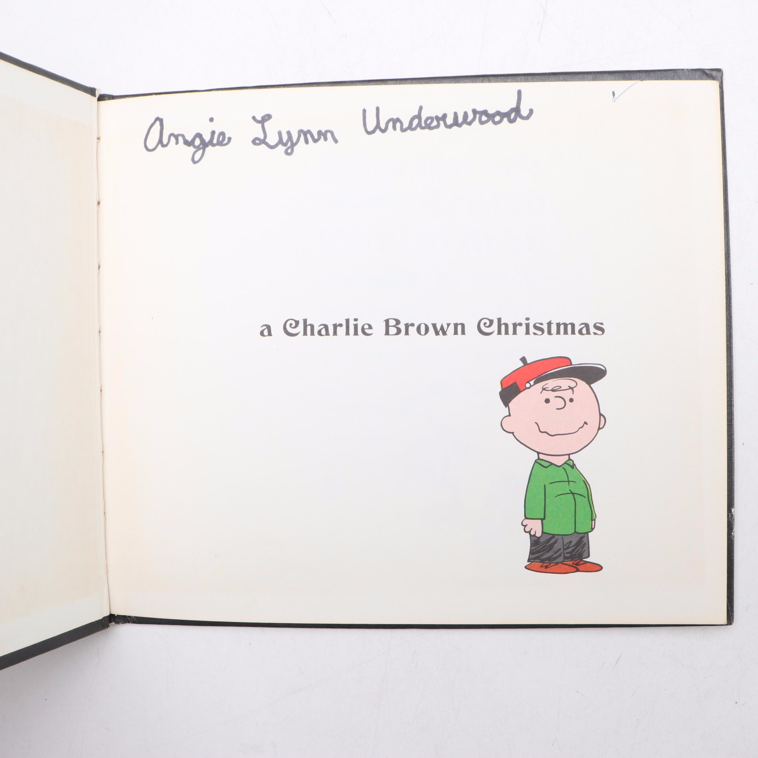 First Printing "A Charlie Brown Christmas" by Charles M. Schulz, 1965