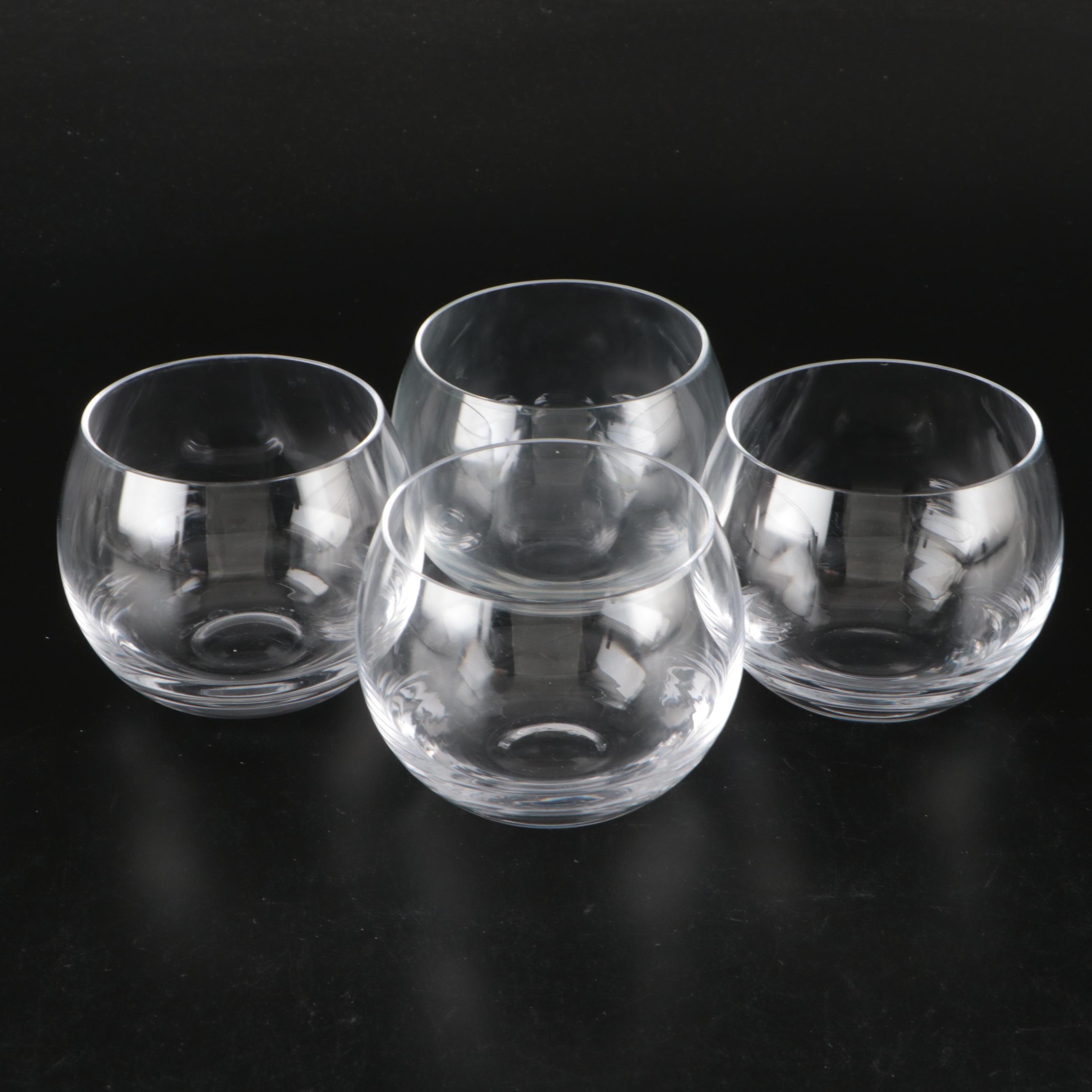 Contemporary Glass Candle Holders