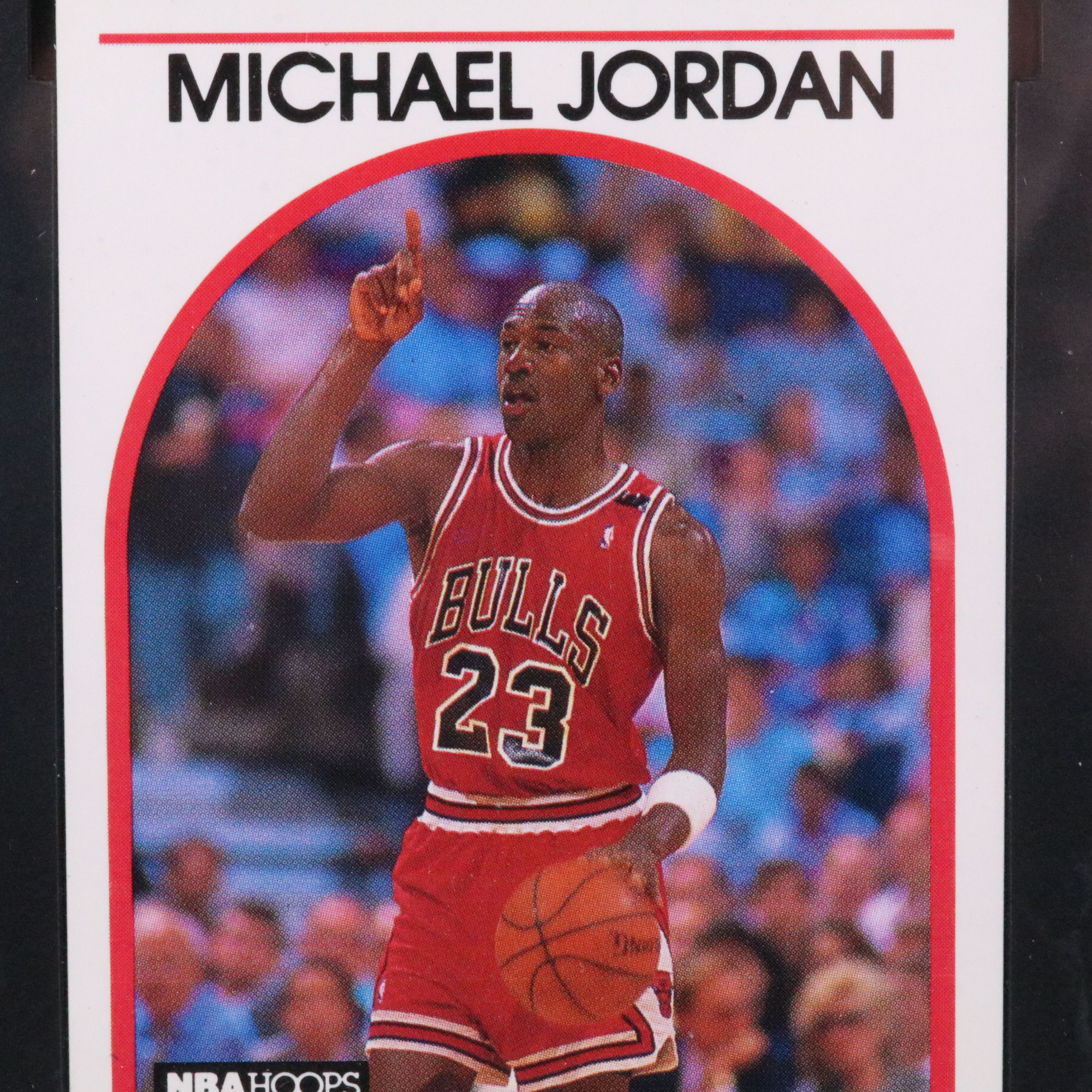 1989-90 NBA Hoops Michael Jordan Chicago Bulls Basketball Card Graded SGC 9