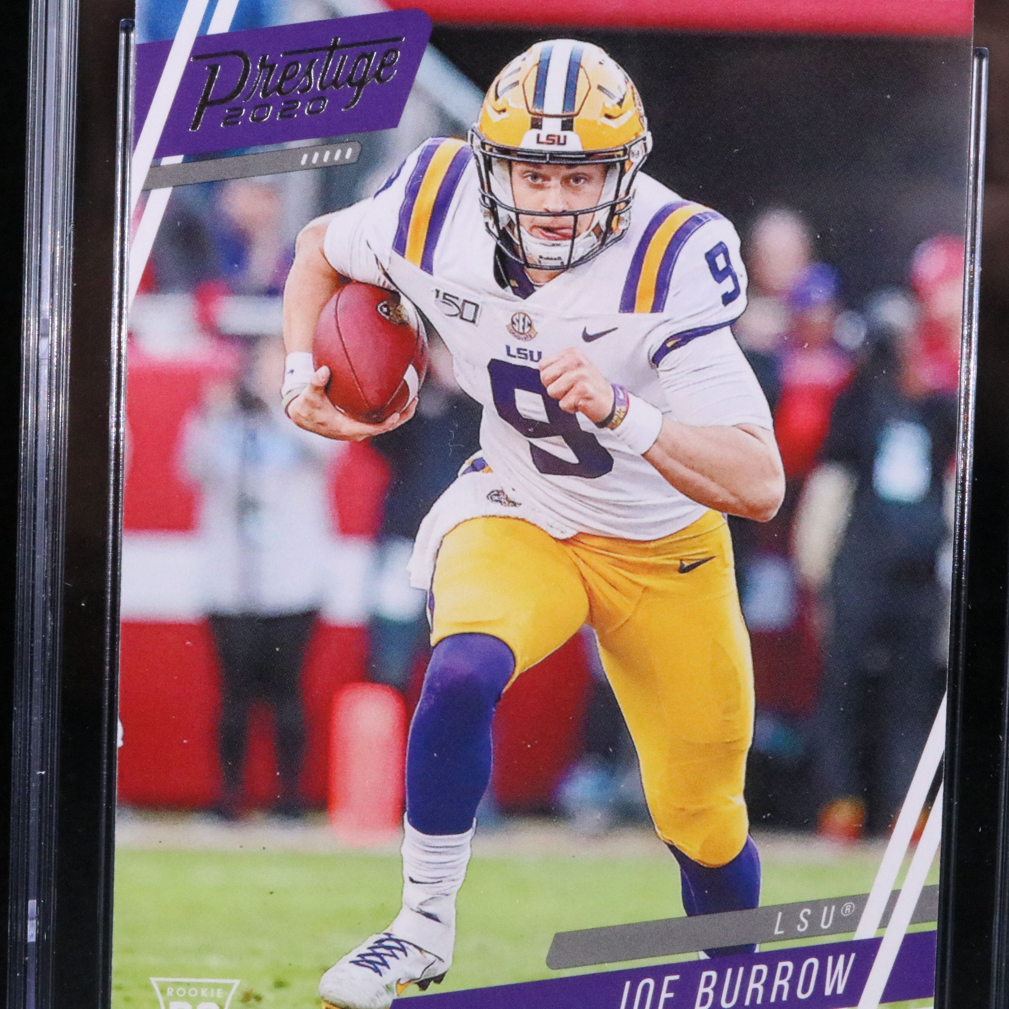 2020 Chronicles Draft Picks Joe Burrow Prestige Rookie Card Graded CSG 10
