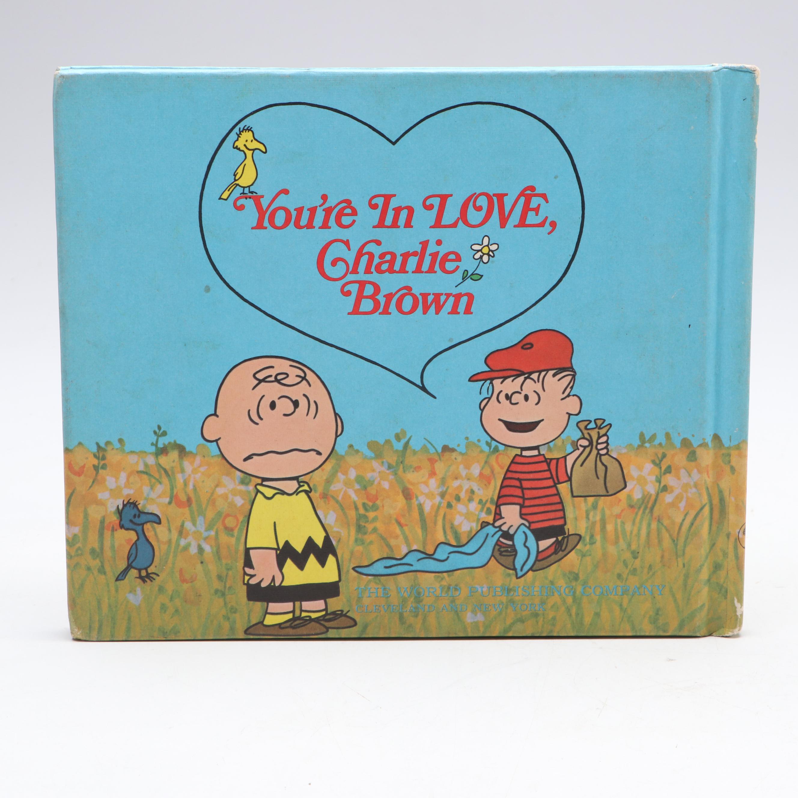 First Edition "You're In Love, Charlie Brown" by Charles M. Schulz, 1968